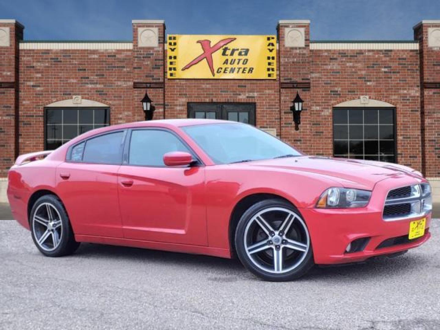 2013 Redline 3 Coat Pearl Dodge Charger SXT Plus (2C3CDXHG6DH) with an 3.6L Pentastar 3.6L V6 292hp 260ft. lbs. Sequential Multiport Fuel Injection engine, Automatic transmission, located at 1401 N. Hobart, Pampa, TX, 79065, (806) 665-9872, 35.549953, -100.975098 - Photo#0