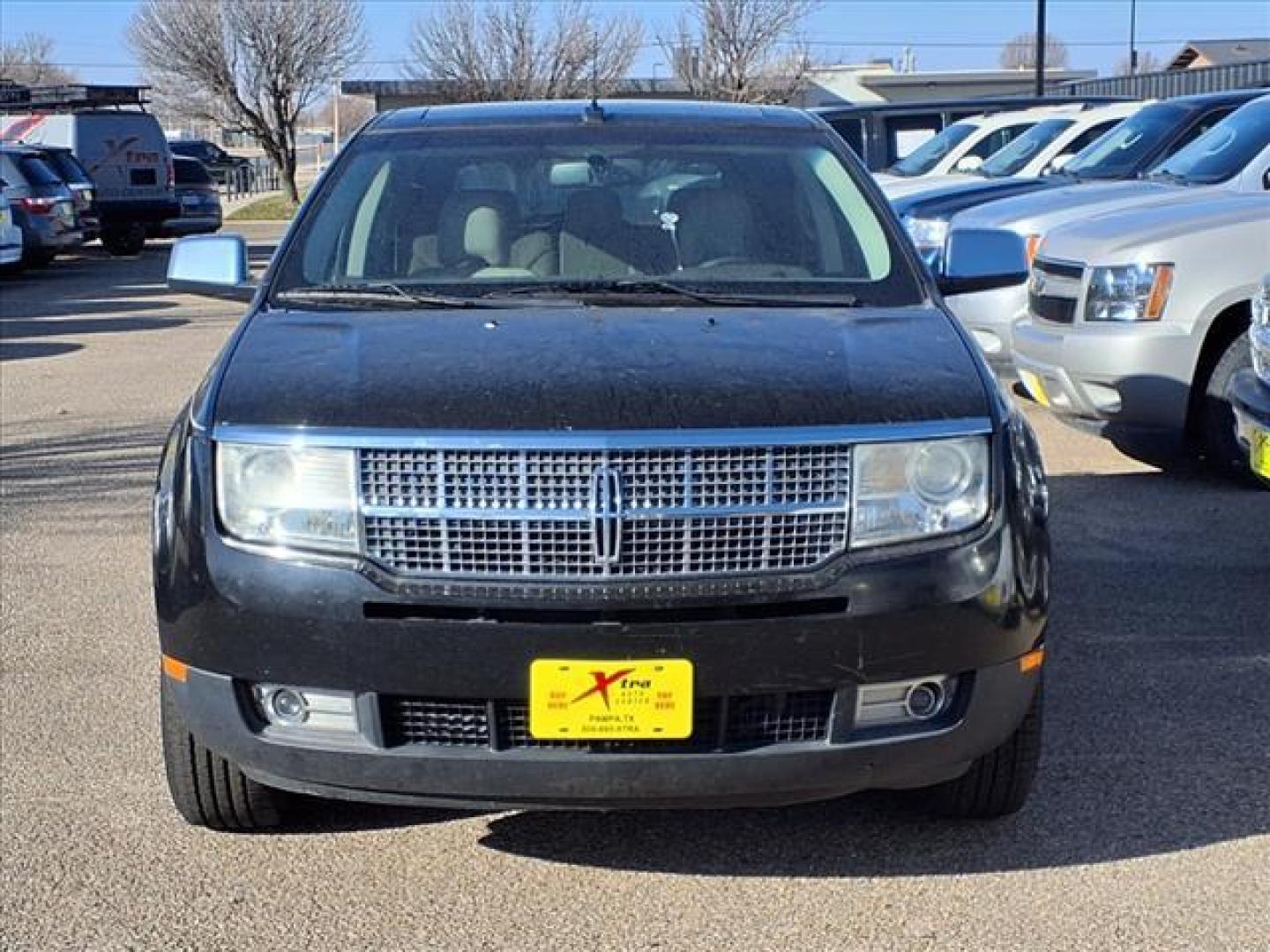 2007 Black Clearcoat Ua Lincoln MKX Base (2LMDU88C87B) with an 3.5L 3.5L V6 double overhead camshaft 24V Fuel Injected engine, 6-Speed Automatic transmission, located at 1401 N. Hobart, Pampa, TX, 79065, (806) 665-9872, 35.549953, -100.975098 - Photo#1