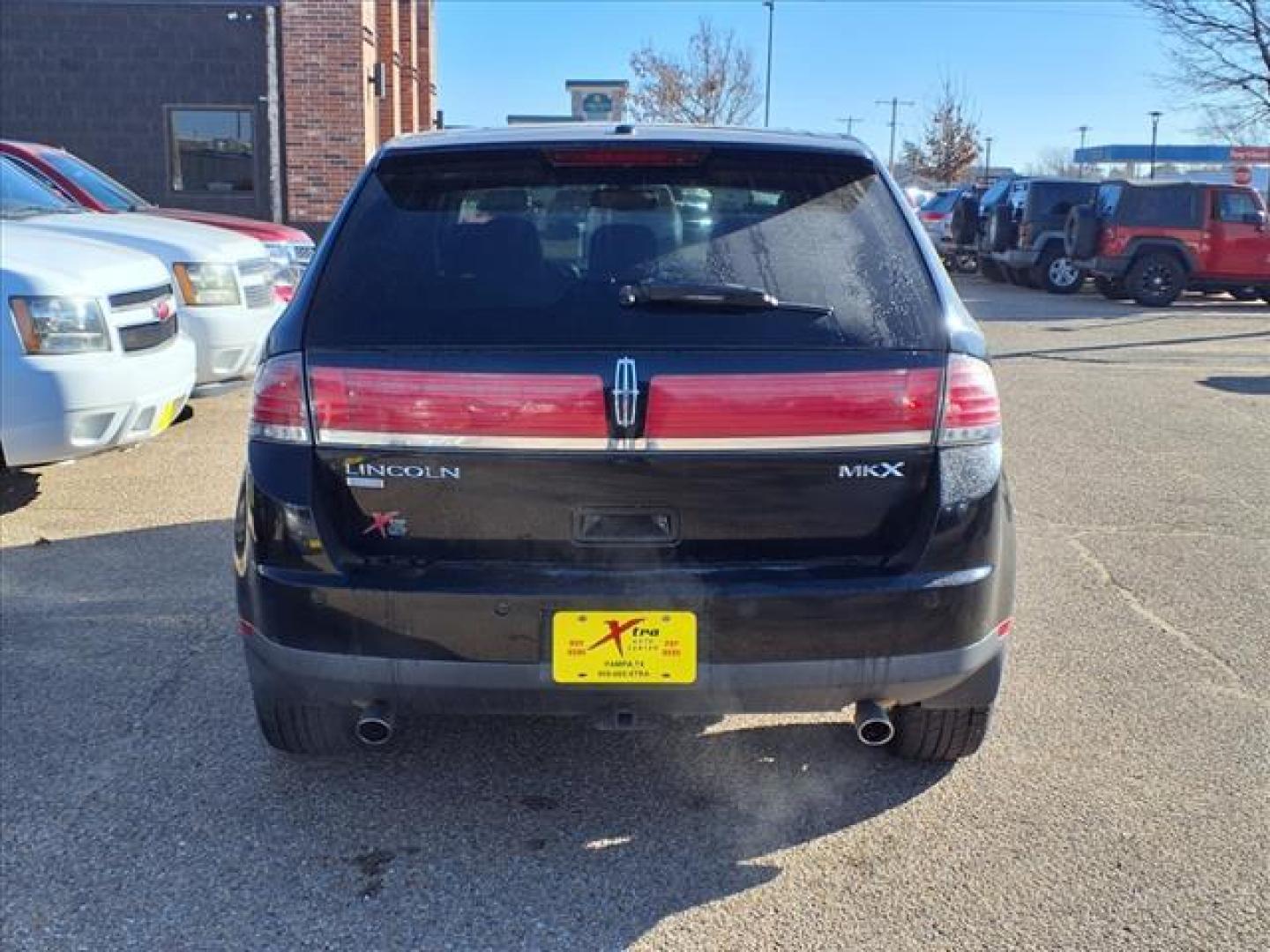 2007 Black Clearcoat Ua Lincoln MKX Base (2LMDU88C87B) with an 3.5L 3.5L V6 double overhead camshaft 24V Fuel Injected engine, 6-Speed Automatic transmission, located at 1401 N. Hobart, Pampa, TX, 79065, (806) 665-9872, 35.549953, -100.975098 - Photo#3