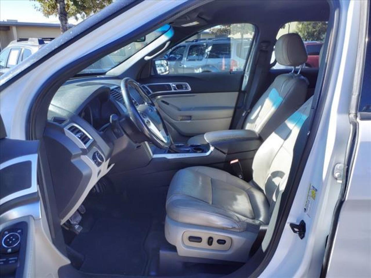 2014 White Platinum Metallic Tri-Coat Ug Ford Explorer XLT (1FM5K7D81EG) with an 3.5L 3.5L V6 290hp 255ft. lbs. Sequential Multiport Fuel Injection engine, 6-Speed Shiftable Automatic transmission, located at 1401 N. Hobart, Pampa, TX, 79065, (806) 665-9872, 35.549953, -100.975098 - Photo#11