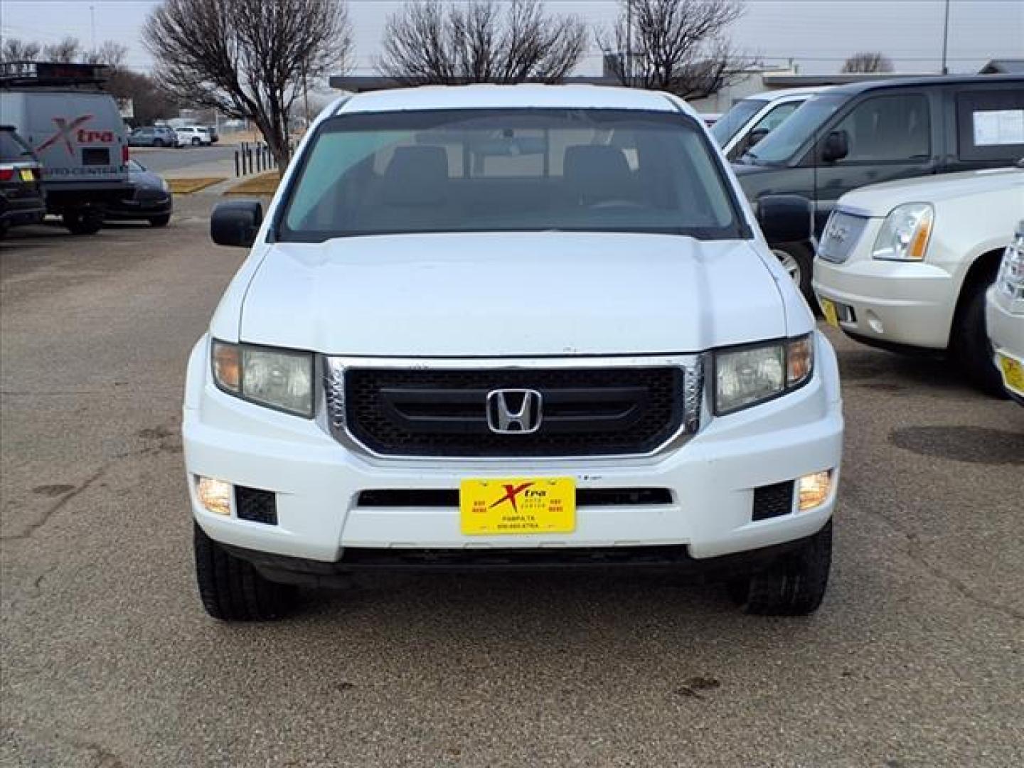 2010 White Honda Ridgeline RT (5FPYK1F29AB) with an 3.5L 6 Cylinder Fuel Injected engine, Automatic transmission, located at 1401 N. Hobart, Pampa, TX, 79065, (806) 665-9872, 35.549953, -100.975098 - Photo#1