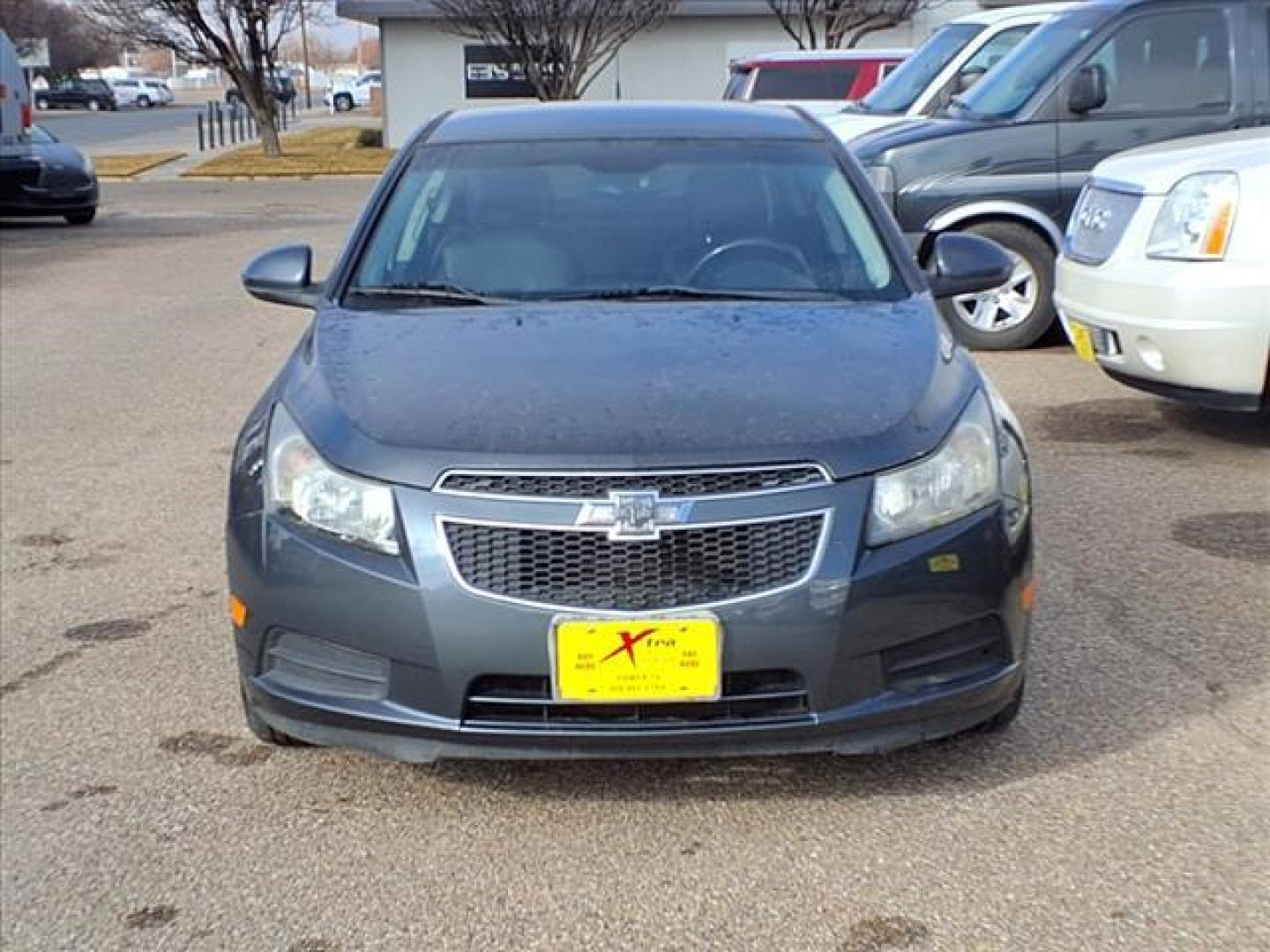 2013 Tungsten Metallic Gxg Chevrolet Cruze 2LT Auto (1G1PE5SB8D7) with an 1.4L Ecotec 1.4L Turbo I4 138hp 148ft. lbs. Sequential Multiport Fuel Injection engine, 6-Speed Shiftable Automatic transmission, located at 1401 N. Hobart, Pampa, TX, 79065, (806) 665-9872, 35.549953, -100.975098 - Photo#1