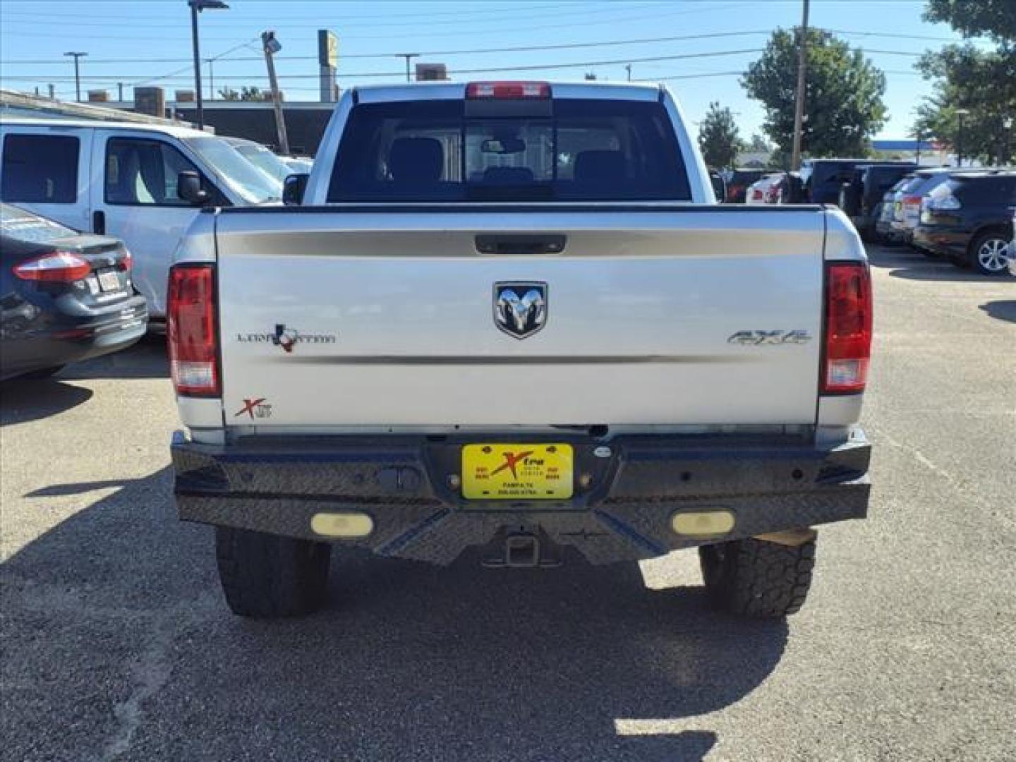 2013 Bright Silver Metallic Clear Coat RAM 2500 Lone Star (3C6TR5DT9DG) with an 5.7L HEMI 5.7L V8 383hp 400ft. lbs. Sequential Multiport Fuel Injection engine, 6-Speed Shiftable Automatic transmission, located at 1401 N. Hobart, Pampa, TX, 79065, (806) 665-9872, 35.549953, -100.975098 - Photo#3