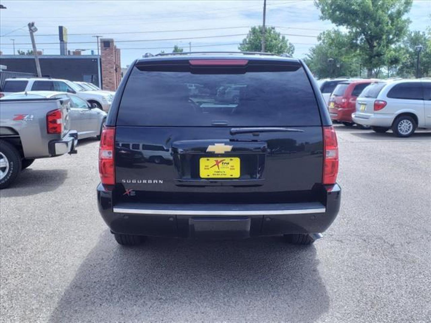 2013 Black Granite Metallic Chevrolet Suburban LTZ (1GNSKKE71DR) with an 5.3L Vortec Aluminum Block 5.3L Flex Fuel V8 320hp 335ft. lbs. Sequential-Port F.I. engine, 6-Speed Shiftable Automatic transmission, located at 1401 N. Hobart, Pampa, TX, 79065, (806) 665-9872, 35.549953, -100.975098 - Photo#3