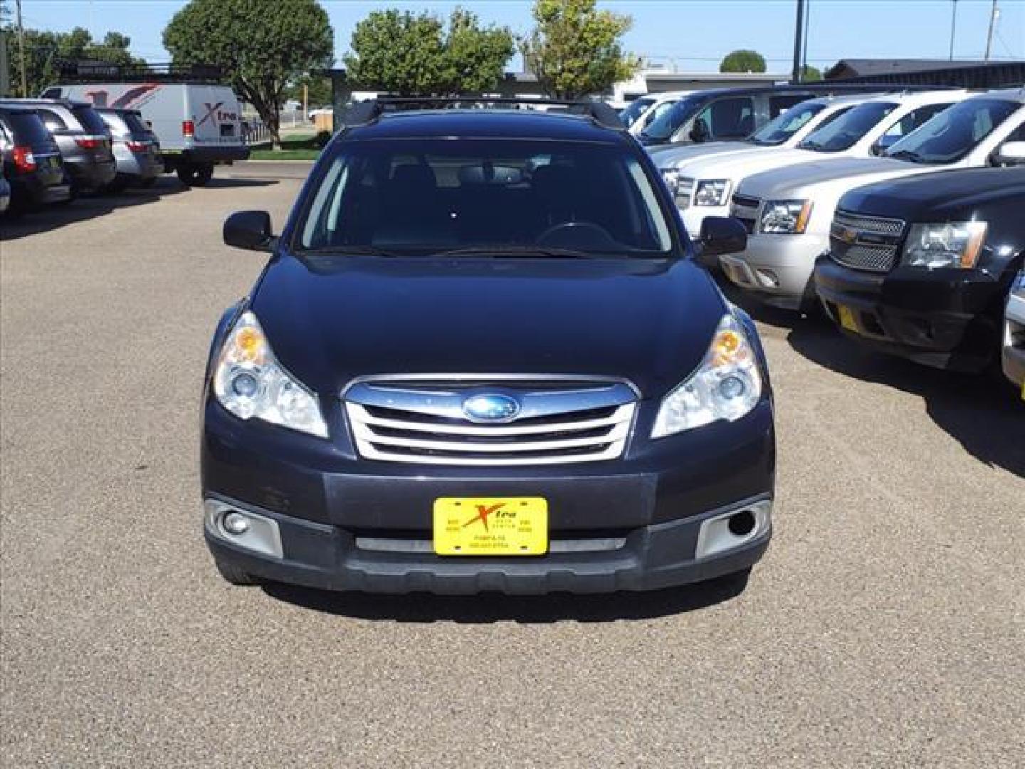 2011 Azurite Blue Pearl Subaru Outback 2.5i Premium (4S4BRBGC0B3) with an 2.5L 2.5L H4 170hp 170ft. lbs. PZEV Fuel Injected engine, CVT transmission, located at 1401 N. Hobart, Pampa, TX, 79065, (806) 665-9872, 35.549953, -100.975098 - Photo#1