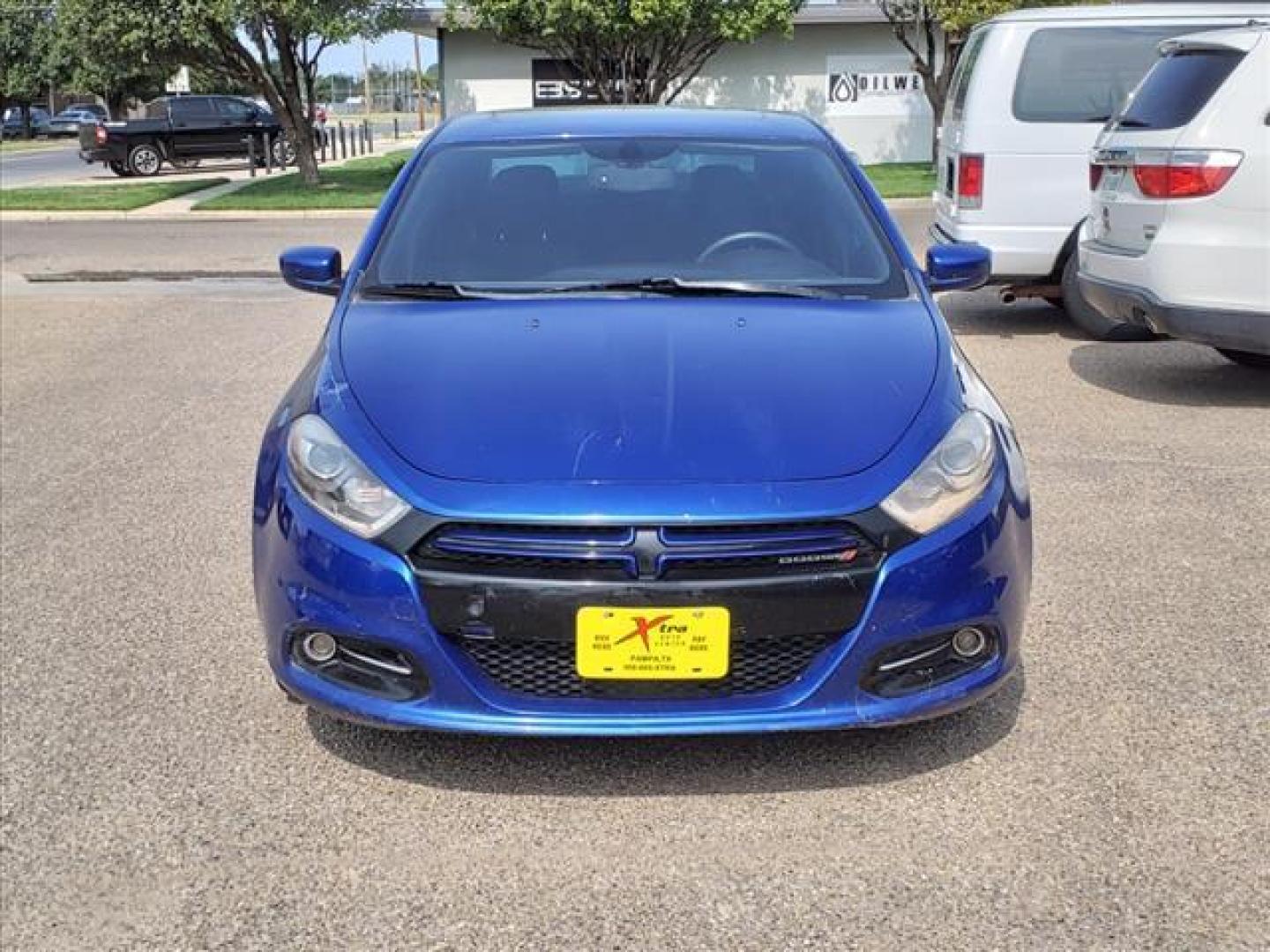 2013 Blue Streak Pearl Coat Dodge Dart Rallye (1C3CDFBA6DD) with an 2.0L Tigershark 2.0L I4 160hp 148ft. lbs. Sequential Multiport Fuel Injection engine, Automatic transmission, located at 1401 N. Hobart, Pampa, TX, 79065, (806) 665-9872, 35.549953, -100.975098 - Photo#1