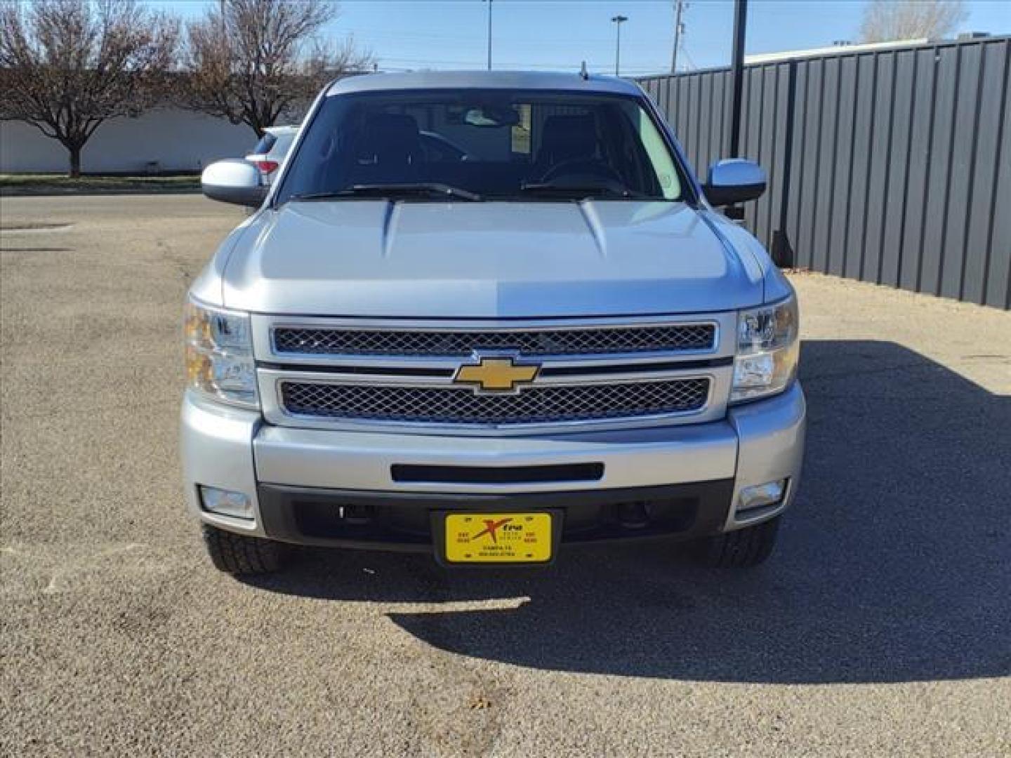 2013 Silver Ice Metallic Chevrolet Silverado 1500 LTZ (3GCPKTE73DG) with an 5.3L Vortec 5.3L Flex Fuel V8 Sequential-Port F.I. engine, 6-Speed Shiftable Automatic transmission, located at 1401 N. Hobart, Pampa, TX, 79065, (806) 665-9872, 35.549953, -100.975098 - Photo#1