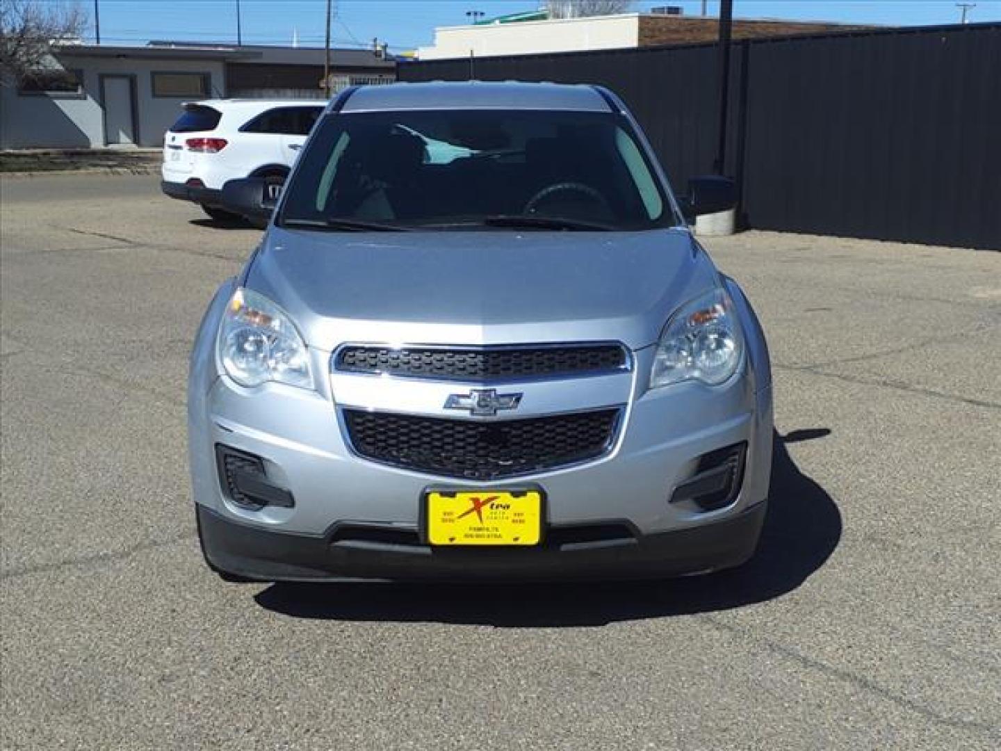 2015 Silver Ice Metallic Chevrolet Equinox LS (1GNALAEKXFZ) with an 2.4L 2.4L I4 182hp 172ft. lbs. Direct Injection engine, 6-Speed Shiftable Automatic transmission, located at 1401 N. Hobart, Pampa, TX, 79065, (806) 665-9872, 35.549953, -100.975098 - Photo#1