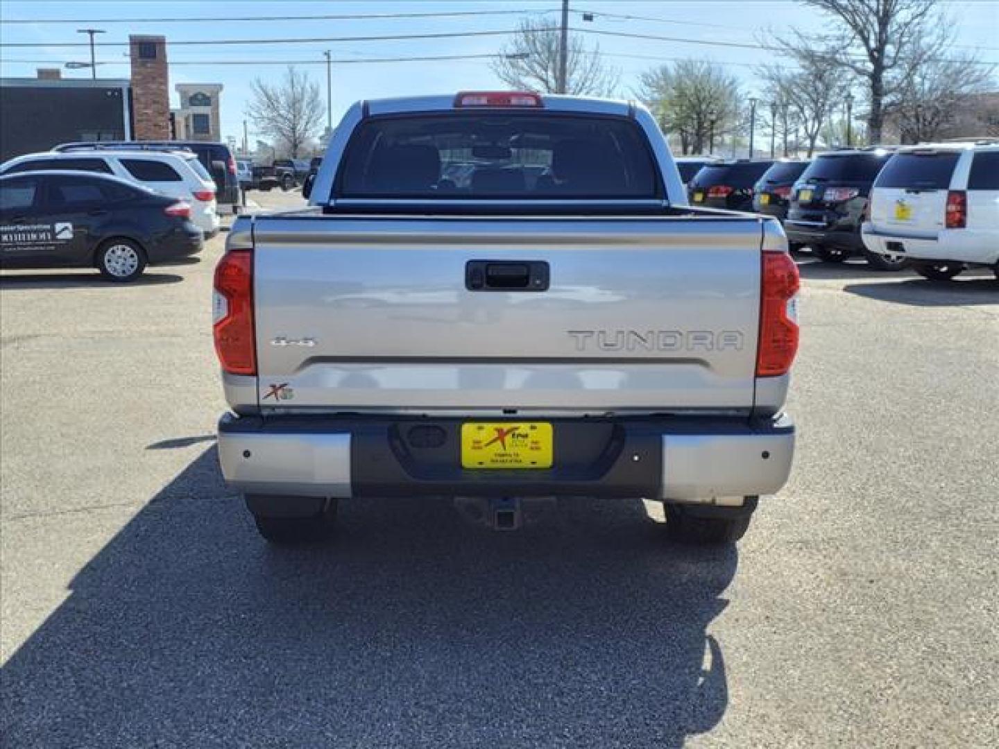 2016 Silver Sky Metallic Toyota Tundra Limited (5TFHW5F17GX) with an 5.7L 5.7L Flex Fuel V8 381hp 401ft. lbs. Sequential Multiport Fuel Injection engine, 6-Speed Shiftable Automatic transmission, located at 1401 N. Hobart, Pampa, TX, 79065, (806) 665-9872, 35.549953, -100.975098 - Photo#3