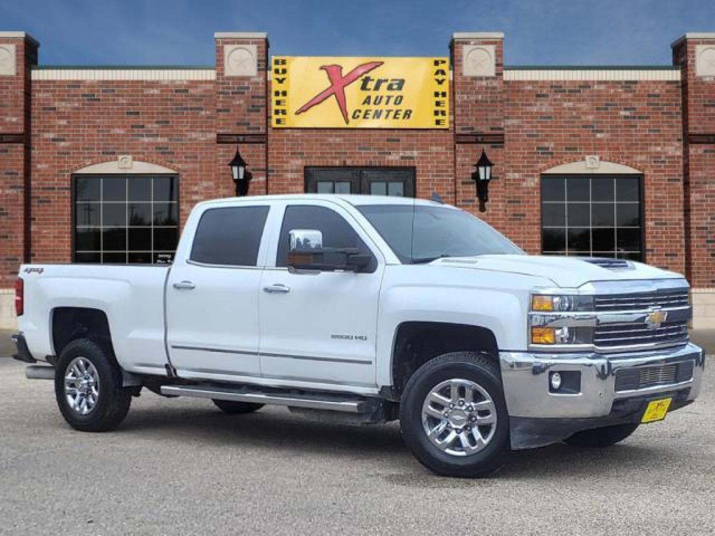 2019 Iridescent Pearl Tricoat Chevrolet Silverado 2500HD LTZ (1GC1KTEYXKF) with an 6.6L Duramax 6.6L Biodiesel Turbo V8 445hp 910ft. lbs. Common Rail Direct Injection engine, Allison 1000 6-Speed Shiftable Automatic transmission, located at 1401 N. Hobart, Pampa, TX, 79065, (806) 665-9872, 35.549953, -100.975098 - Photo#0