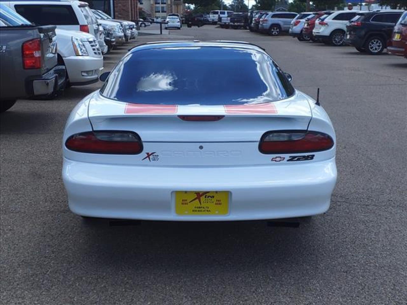 1994 Arctic White Chevrolet Camaro Z28 (2G1FP22P1R2) with an 5.7L 5L NA V8 overhead valves (OHV) 16V Fuel Injected engine, Automatic transmission, located at 1401 N. Hobart, Pampa, TX, 79065, (806) 665-9872, 35.549953, -100.975098 - Photo #3