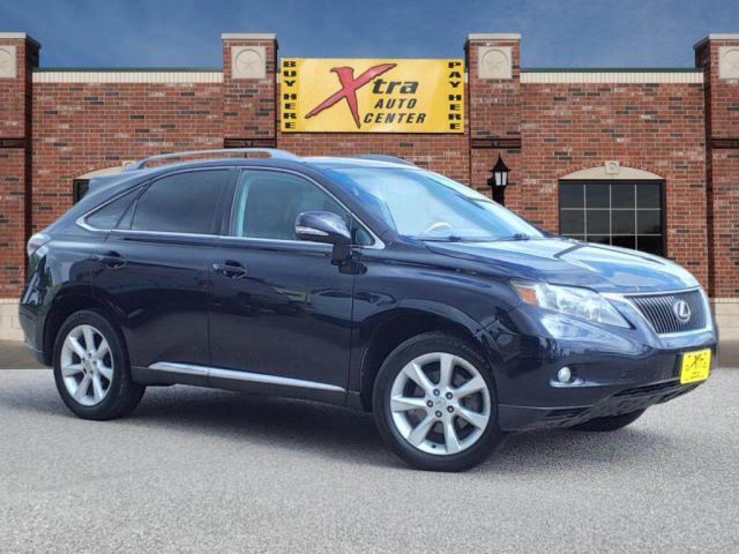 2010 Black Sapphire Pearl Lexus RX 350 Base (2T2ZK1BAXAC) with an 3.5L 3.5L V6 275hp 257ft. lbs. Sequential Multiport Fuel Injection engine, 6-Speed Shiftable Automatic transmission, located at 1401 N. Hobart, Pampa, TX, 79065, (806) 665-9872, 35.549953, -100.975098 - Photo#0