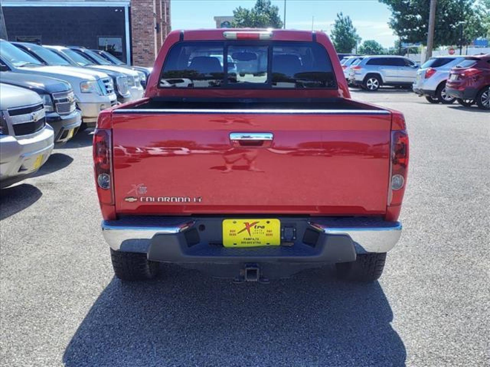 2012 Victory Red Chevrolet Colorado LT (1GCHTDFE7C8) with an 3.7L 3.7L I5 242hp 242ft. lbs. Sequential Multiport Fuel Injection engine, 4-Speed Automatic transmission, located at 1401 N. Hobart, Pampa, TX, 79065, (806) 665-9872, 35.549953, -100.975098 - Photo #3