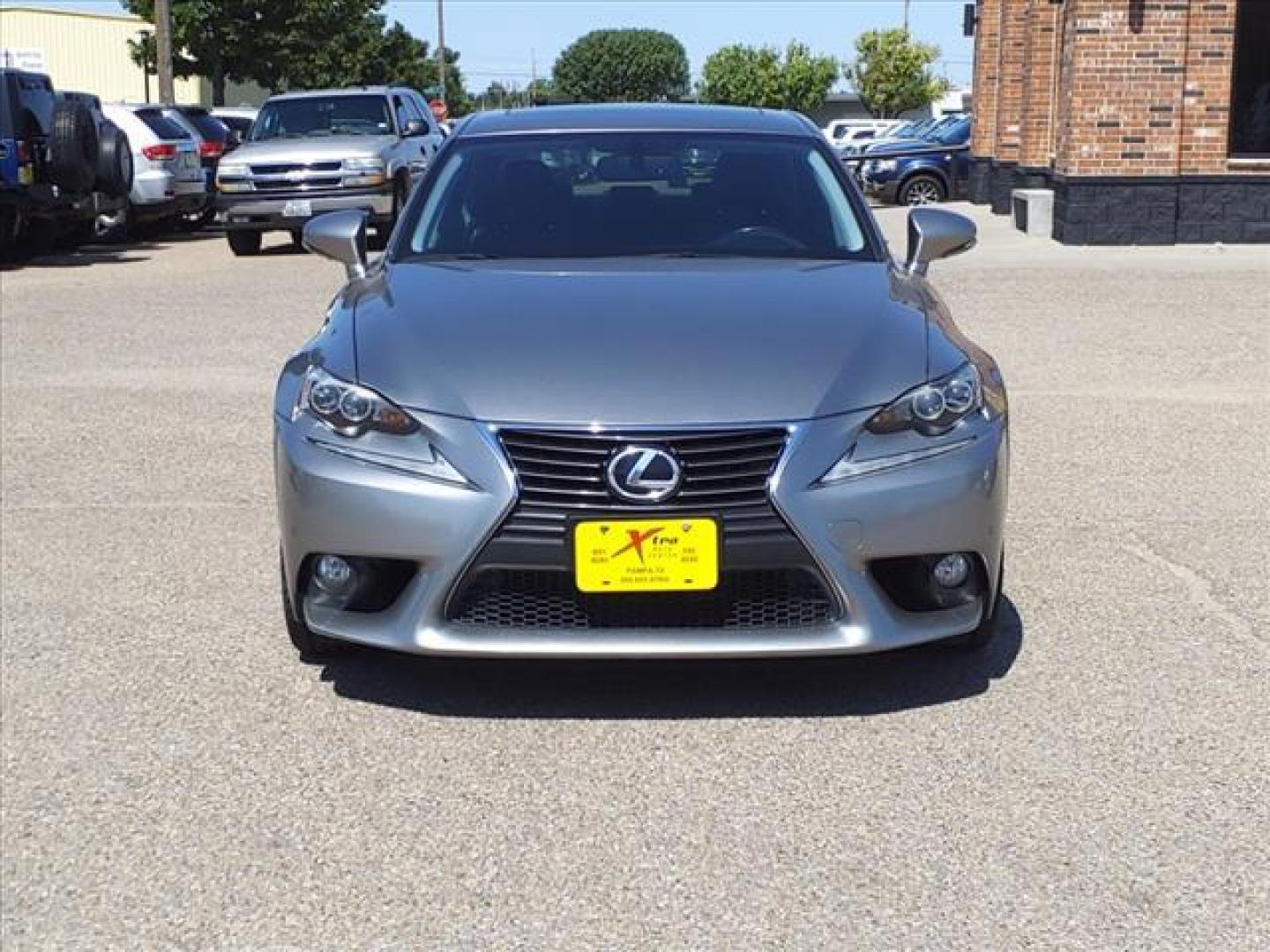 2014 Atomic Silver Lexus IS 350 Base (JTHBE1D29E5) with an 3.5L 3.5L V6 306hp 277ft. lbs. Fuel Injected engine, 8-Speed Automatic w/Sequential Shift Mode transmission, located at 1401 N. Hobart, Pampa, TX, 79065, (806) 665-9872, 35.549953, -100.975098 - Photo#1