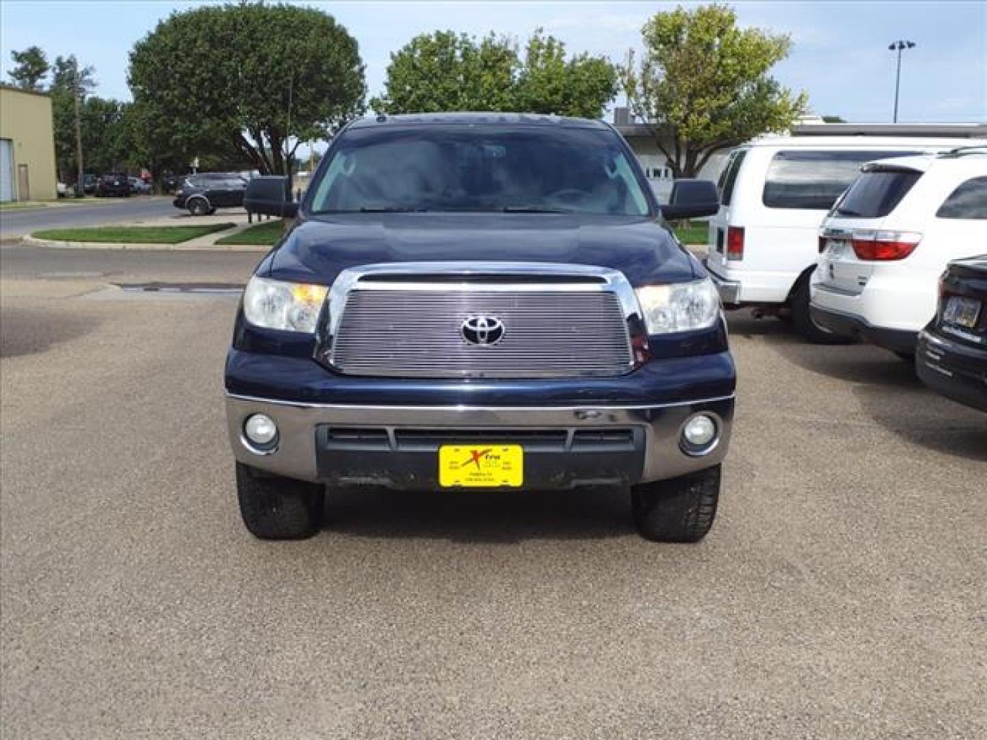 2013 Nautical Blue Metallic Toyota Tundra Grade (5TFEY5F16DX) with an 5.7L 5.7L V8 381hp 401ft. lbs. Sequential Electronic Fuel Injection engine, 6-Speed Shiftable Automatic transmission, located at 1401 N. Hobart, Pampa, TX, 79065, (806) 665-9872, 35.549953, -100.975098 - Photo#1