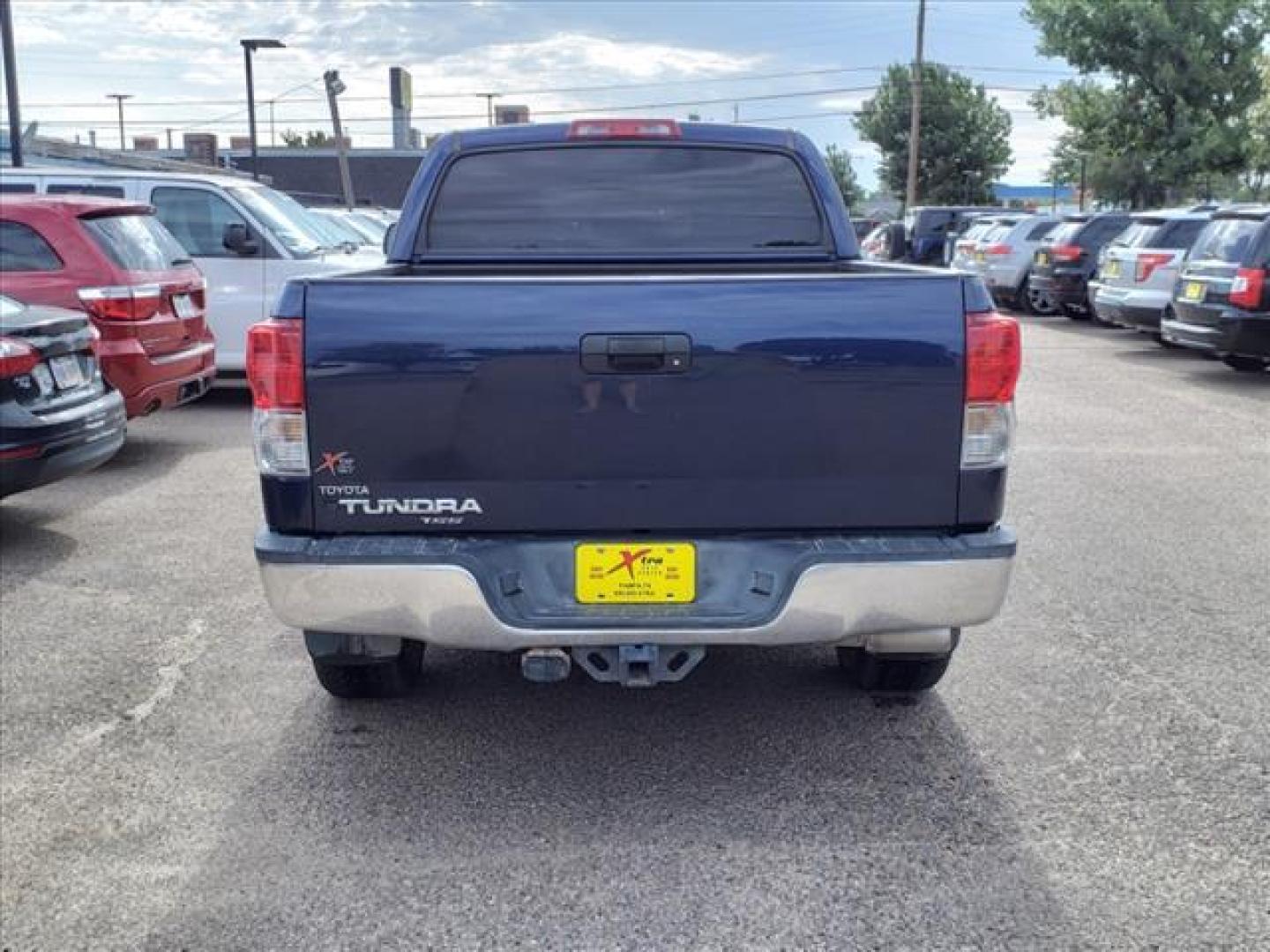 2013 Nautical Blue Metallic Toyota Tundra Grade (5TFEY5F16DX) with an 5.7L 5.7L V8 381hp 401ft. lbs. Sequential Electronic Fuel Injection engine, 6-Speed Shiftable Automatic transmission, located at 1401 N. Hobart, Pampa, TX, 79065, (806) 665-9872, 35.549953, -100.975098 - Photo#3