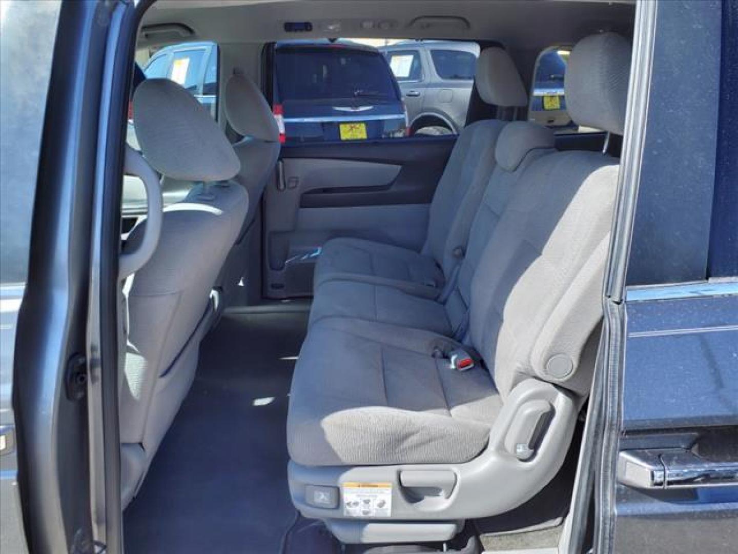 2012 Polished Metal Metallic Honda Odyssey EX (5FNRL5H40CB) with an 3.5L 3.5L V6 248hp 250ft. lbs. Sequential Multiport Fuel Injection engine, 5-Speed Automatic transmission, located at 1401 N. Hobart, Pampa, TX, 79065, (806) 665-9872, 35.549953, -100.975098 - Photo#12