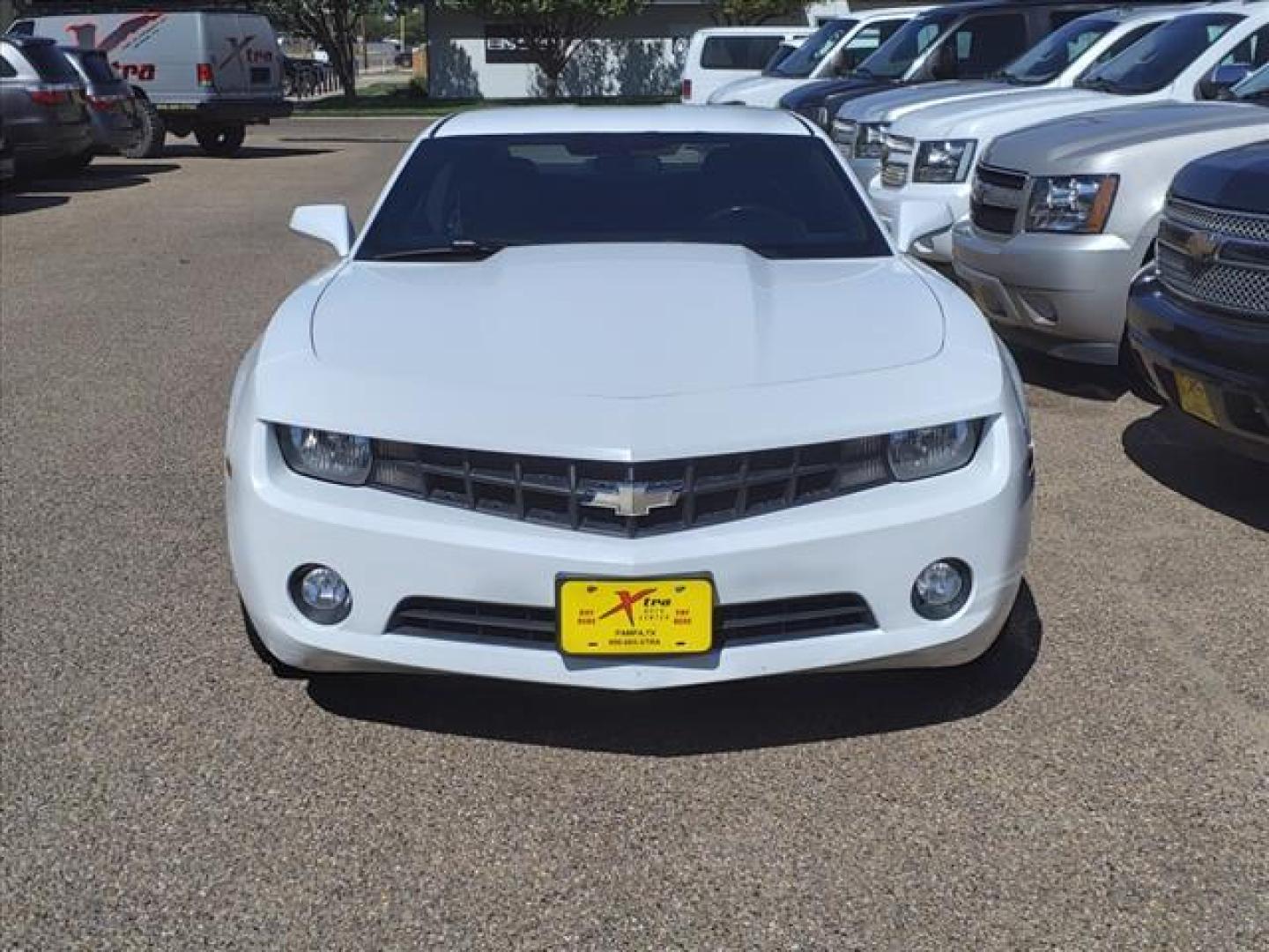 2013 Summit White Chevrolet Camaro LT (2G1FB1E37D9) with an 3.6L 3.6L V6 323hp 278ft. lbs. Fuel Injected engine, 6-Speed Shiftable Automatic transmission, located at 1401 N. Hobart, Pampa, TX, 79065, (806) 665-9872, 35.549953, -100.975098 - Photo#1