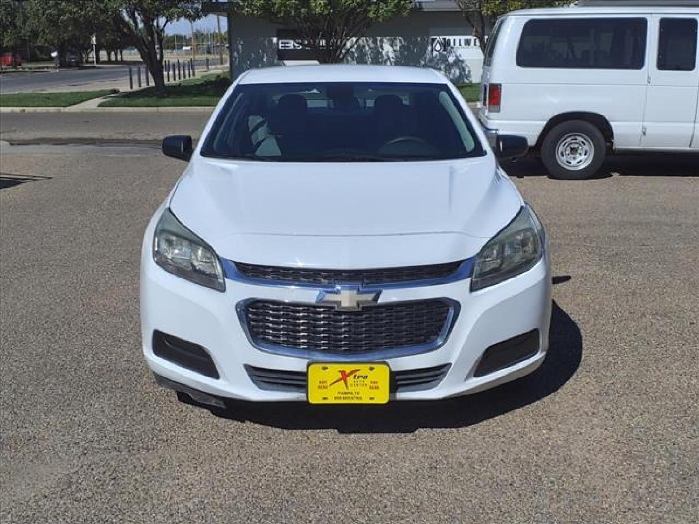 2015 Summit White Chevrolet Malibu LS Fleet (1G11A5SL6FF) with an 2.5L Ecotec 2.5L I4 196hp 191ft. lbs. Direct Injection engine, 6-Speed Shiftable Automatic w/Overdrive transmission, located at 1401 N. Hobart, Pampa, TX, 79065, (806) 665-9872, 35.549953, -100.975098 - Photo#1