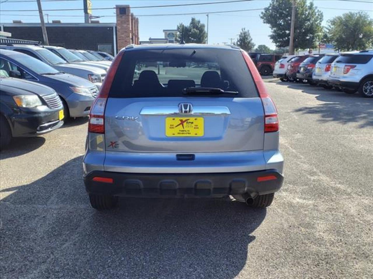 2009 Glacier Blue Metallic Honda CR-V EX (3CZRE38509G) with an 2.4L 2.4L I4 166hp 161ft. lbs. Sequential Multiport Fuel Injection engine, 5-Speed Automatic transmission, located at 1401 N. Hobart, Pampa, TX, 79065, (806) 665-9872, 35.549953, -100.975098 - Photo#3