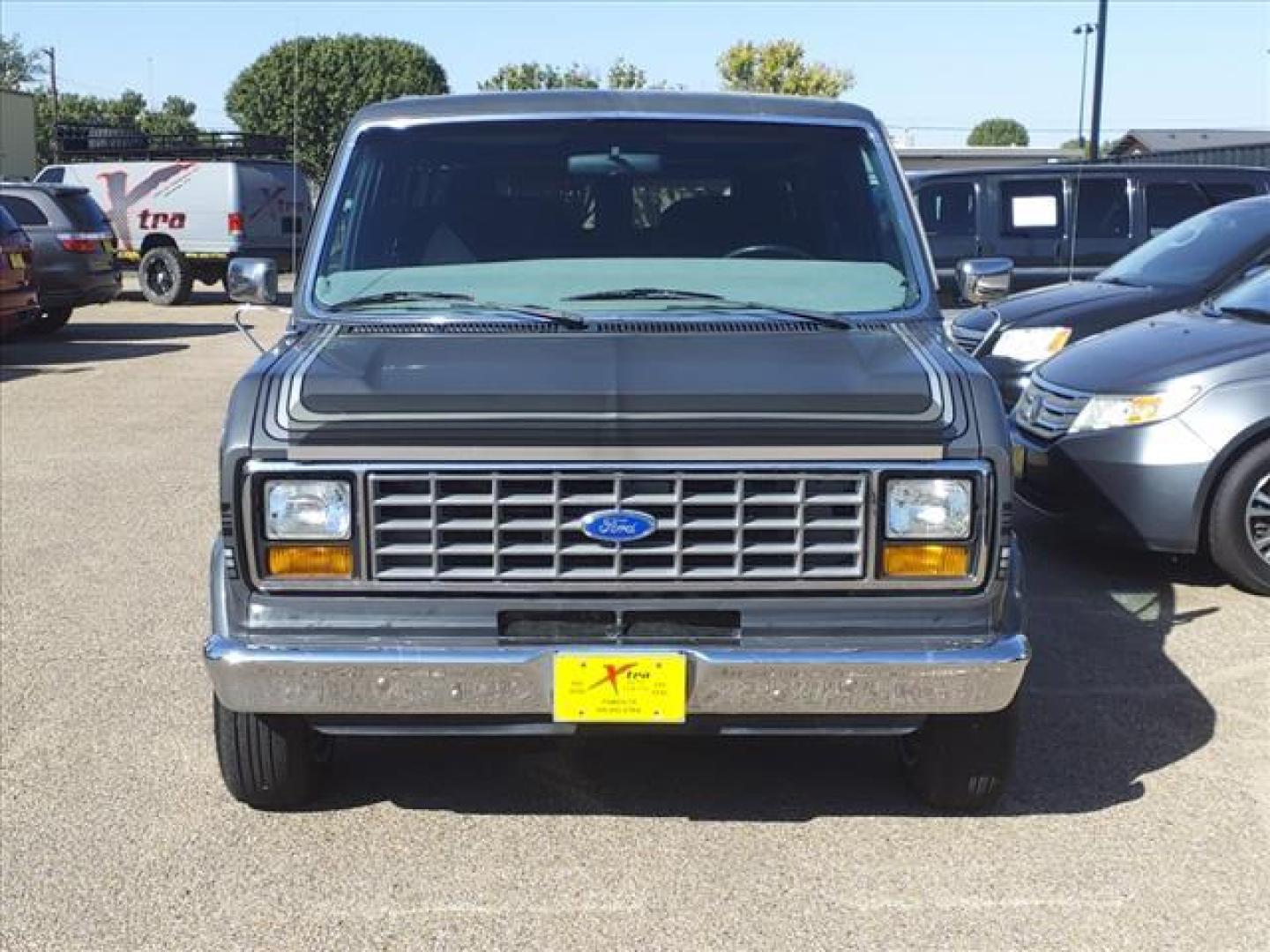 1990 Gray Ford E-150 Bivouac (1FDEE14H6LH) with an 8 Cylinder Fuel Injected engine, Automatic transmission, located at 1401 N. Hobart, Pampa, TX, 79065, (806) 665-9872, 35.549953, -100.975098 - Photo#1