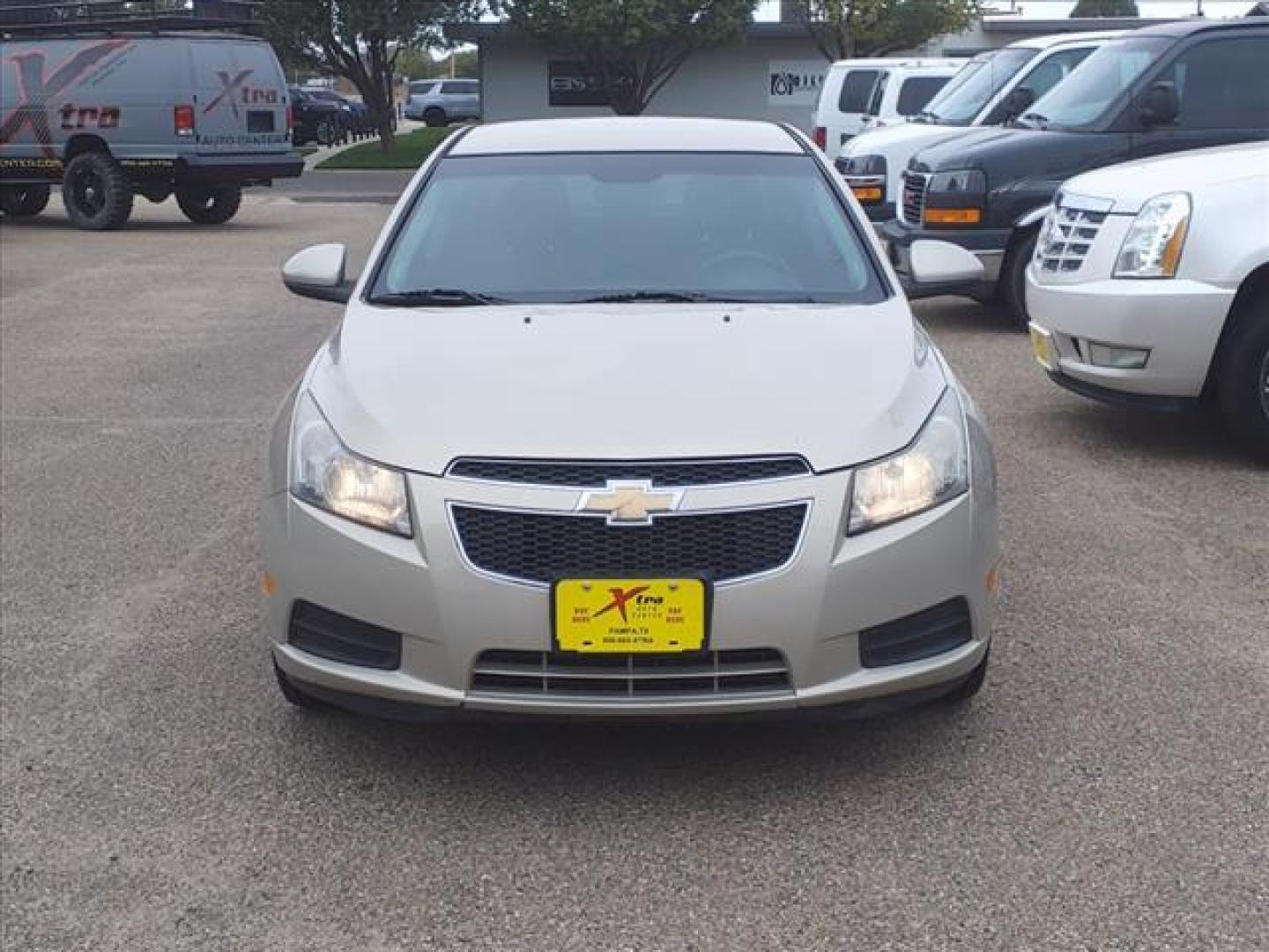 2011 Gold Mist Metallic Chevrolet Cruze ECO (1G1PJ5S92B7) with an 1.4L Ecotec 1.4L Turbo I4 138hp 148ft. lbs. Sequential Multiport Fuel Injection engine, 6-Speed Shiftable Automatic transmission, located at 1401 N. Hobart, Pampa, TX, 79065, (806) 665-9872, 35.549953, -100.975098 - Photo#1