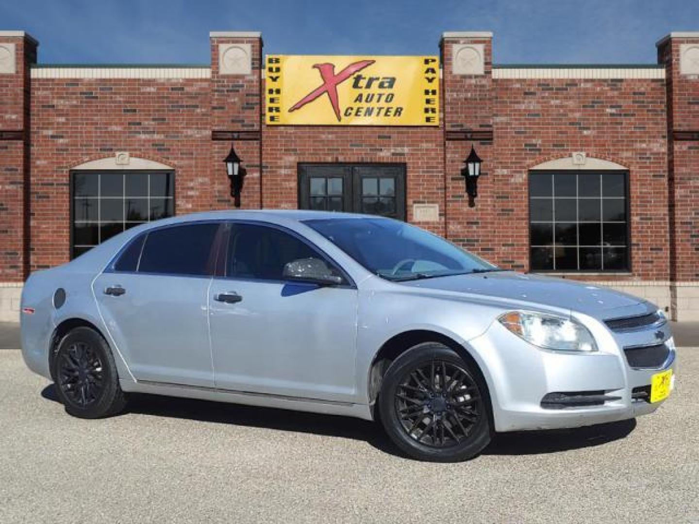 2010 Silver Ice Metallic Chevrolet Malibu LT (1G1ZC5E06AF) with an 2.4L Ecotec 2.4L Flex Fuel I4 175hp 170ft. lbs. Sequential Multiport Fuel Injection engine, 6-Speed Shiftable Automatic transmission, located at 1401 N. Hobart, Pampa, TX, 79065, (806) 665-9872, 35.549953, -100.975098 - Photo#0