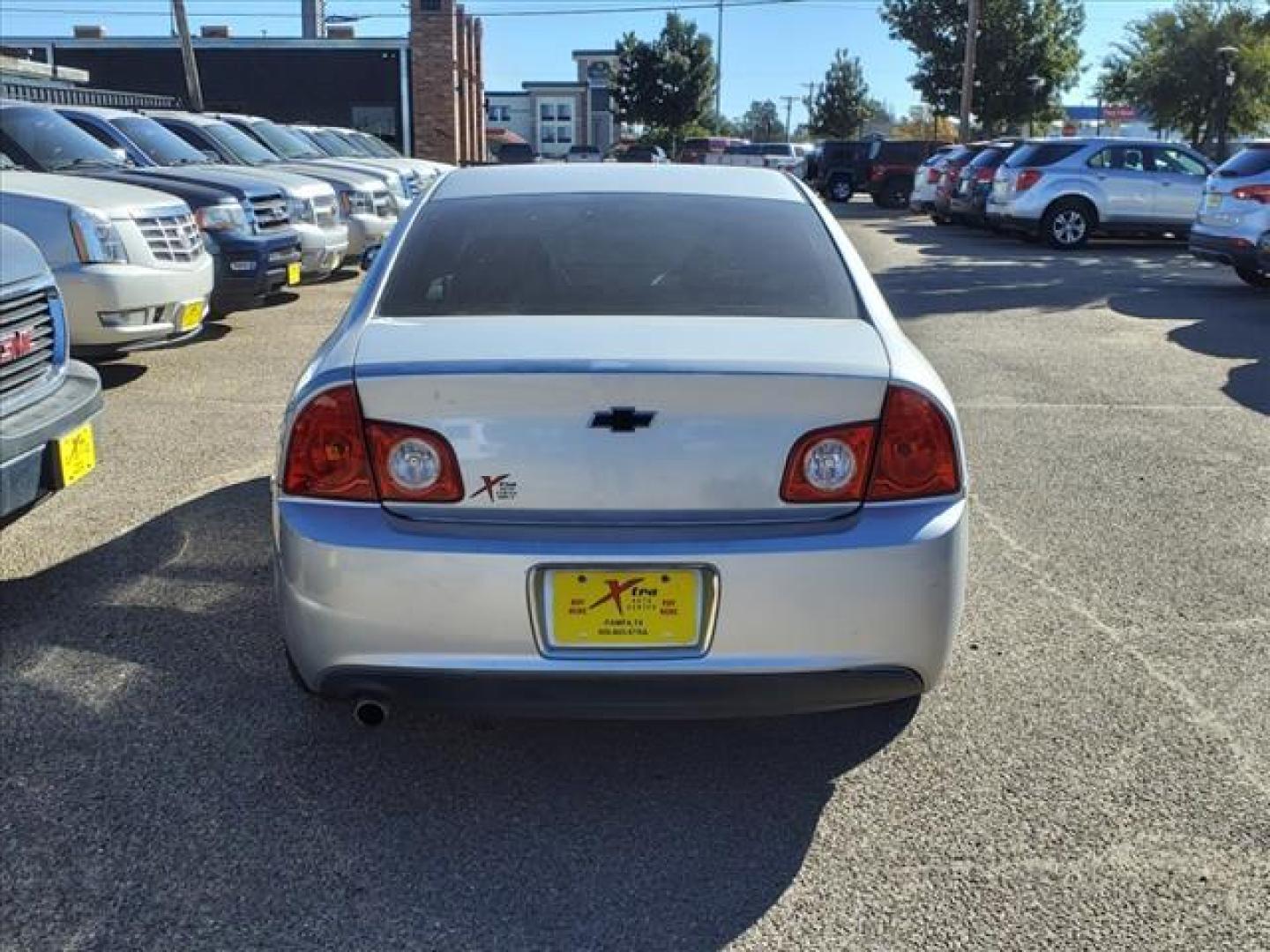 2010 Silver Ice Metallic Chevrolet Malibu LT (1G1ZC5E06AF) with an 2.4L Ecotec 2.4L Flex Fuel I4 175hp 170ft. lbs. Sequential Multiport Fuel Injection engine, 6-Speed Shiftable Automatic transmission, located at 1401 N. Hobart, Pampa, TX, 79065, (806) 665-9872, 35.549953, -100.975098 - Photo#3