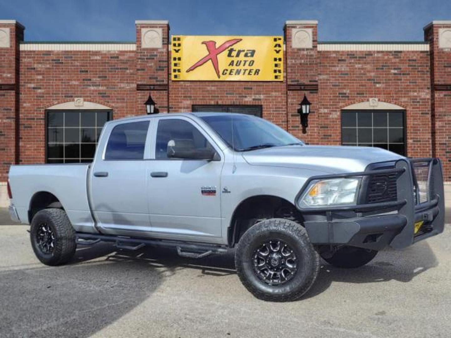 2012 Bright Silver Metallic Clear Coat Ps2 RAM 2500 ST (3C6UD5CL6CG) with an 6.7L Cummins 6.7L Diesel Turbo I6 350hp 650ft. lbs. Common Rail Direct Injection engine, 6-Speed Shiftable Automatic transmission, located at 1401 N. Hobart, Pampa, TX, 79065, (806) 665-9872, 35.549953, -100.975098 - Photo#0