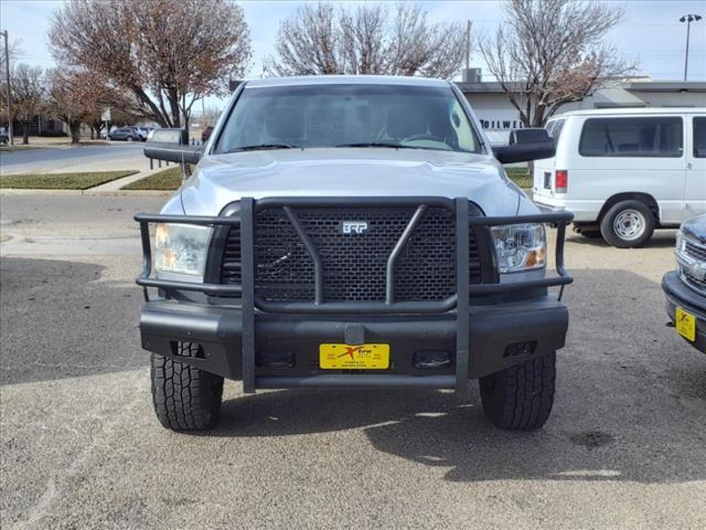 2012 Bright Silver Metallic Clear Coat Ps2 RAM 2500 ST (3C6UD5CL6CG) with an 6.7L Cummins 6.7L Diesel Turbo I6 350hp 650ft. lbs. Common Rail Direct Injection engine, 6-Speed Shiftable Automatic transmission, located at 1401 N. Hobart, Pampa, TX, 79065, (806) 665-9872, 35.549953, -100.975098 - Photo#1