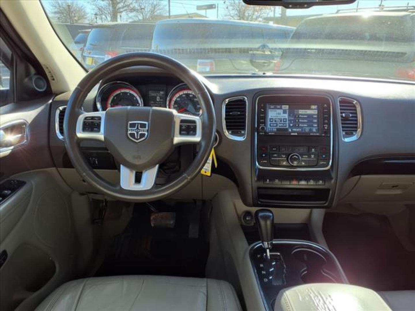 2012 Brilliant Black Crystal Pearl Coat Pxr Dodge Durango Crew (1C4SDJDT5CC) with an 5.7L HEMI 5.7L V8 360hp 390ft. lbs. Sequential Multiport Fuel Injection engine, 6-Speed Automatic transmission, located at 1401 N. Hobart, Pampa, TX, 79065, (806) 665-9872, 35.549953, -100.975098 - Photo#11