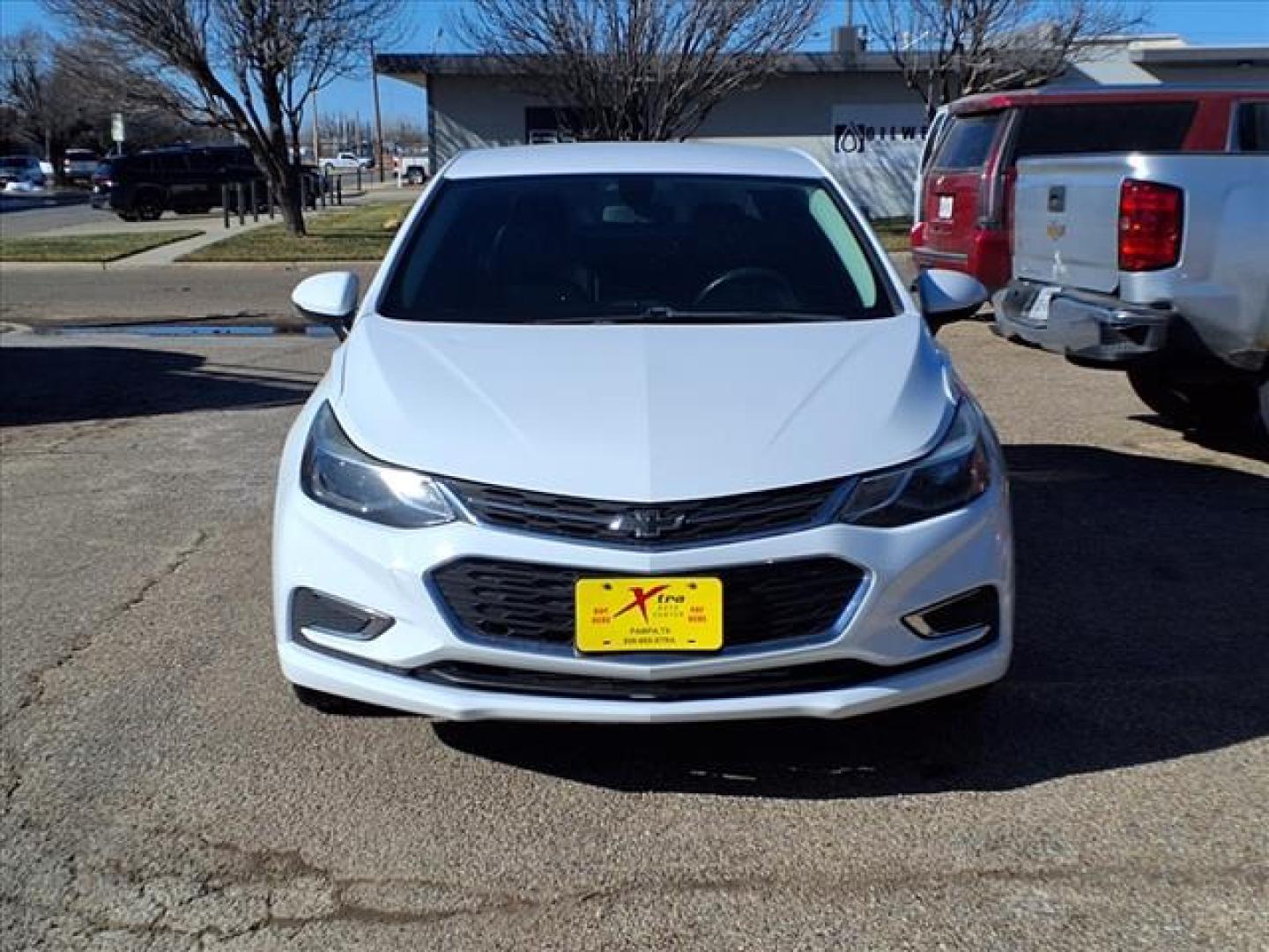 2017 Summit White Gaz Chevrolet Cruze Premier Auto (1G1BF5SM8H7) with an 1.4L 1.4L Turbo I4 153hp 177ft. lbs. Direct Injection engine, 6-Speed Shiftable Automatic transmission, located at 1401 N. Hobart, Pampa, TX, 79065, (806) 665-9872, 35.549953, -100.975098 - Photo#1