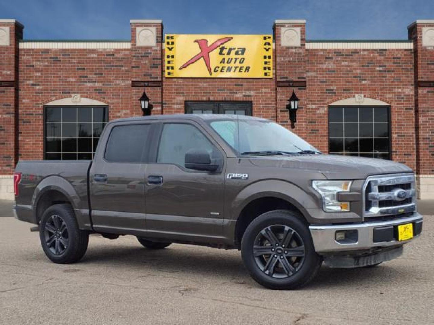 2015 Caribou Metallic H5 Ford F-150 XLT (1FTEW1EG9FF) with an 3.5L EcoBoost 3.5L Twin Turbo V6 365hp 420ft. lbs. Direct Injection engine, 6-Speed Shiftable Automatic transmission, located at 1401 N. Hobart, Pampa, TX, 79065, (806) 665-9872, 35.549953, -100.975098 - Photo#0