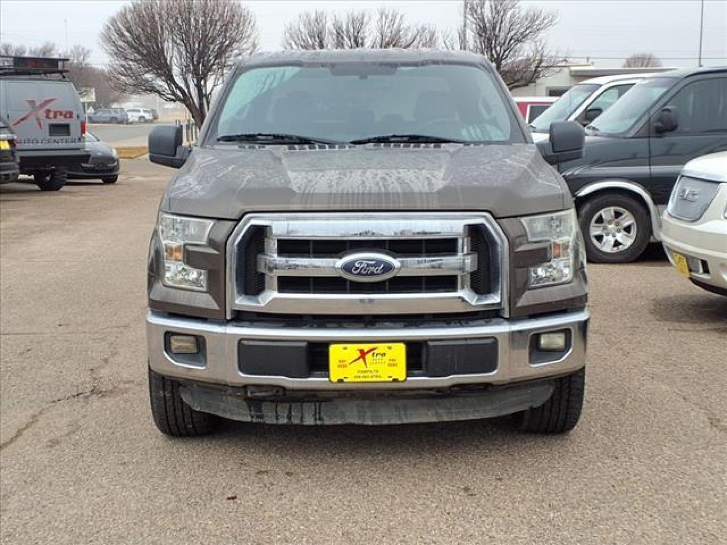 2015 Caribou Metallic H5 Ford F-150 XLT (1FTEW1EG9FF) with an 3.5L EcoBoost 3.5L Twin Turbo V6 365hp 420ft. lbs. Direct Injection engine, 6-Speed Shiftable Automatic transmission, located at 1401 N. Hobart, Pampa, TX, 79065, (806) 665-9872, 35.549953, -100.975098 - Photo#1