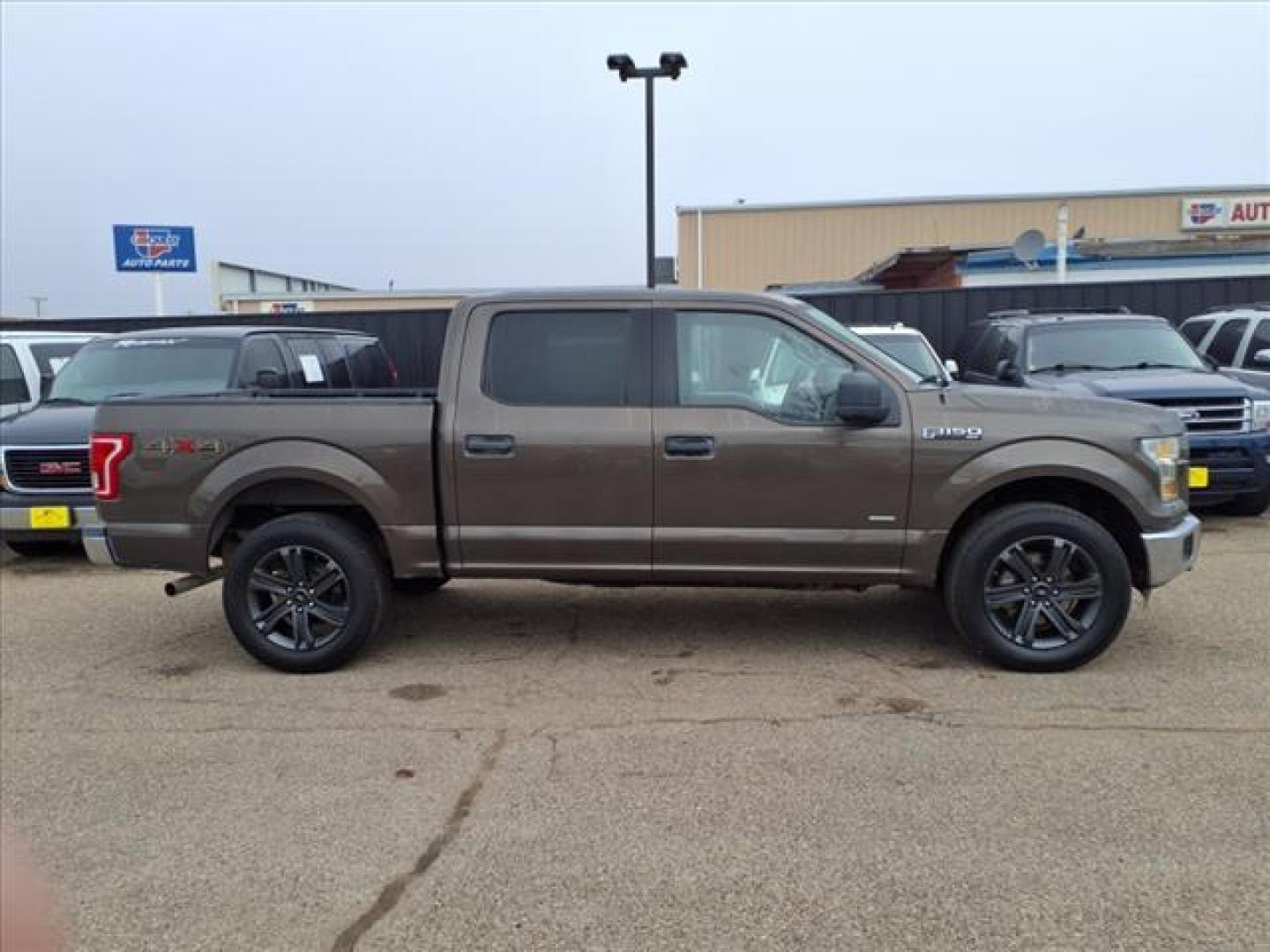 2015 Caribou Metallic H5 Ford F-150 XLT (1FTEW1EG9FF) with an 3.5L EcoBoost 3.5L Twin Turbo V6 365hp 420ft. lbs. Direct Injection engine, 6-Speed Shiftable Automatic transmission, located at 1401 N. Hobart, Pampa, TX, 79065, (806) 665-9872, 35.549953, -100.975098 - Photo#2