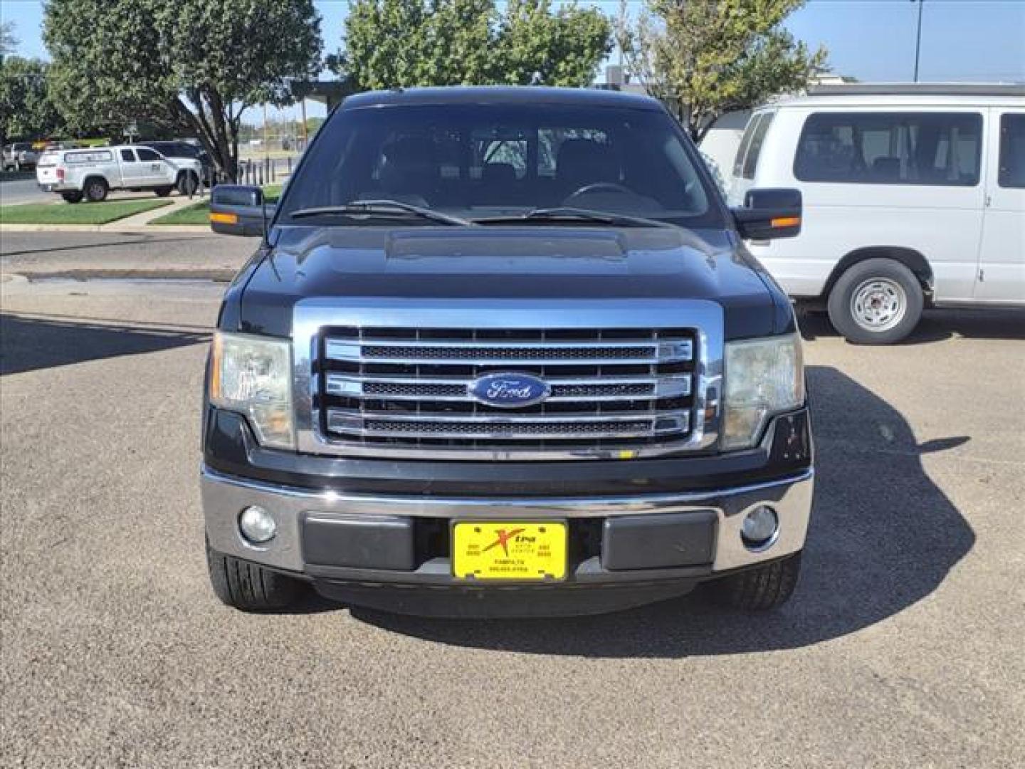 2013 Tuxedo Black Metallic Ford F-150 Lariat (1FTFW1CF7DK) with an 5.0L 5.0L Flex Fuel V8 360hp 380ft. lbs. Sequential Multiport Fuel Injection engine, 6-Speed Shiftable Automatic transmission, located at 1401 N. Hobart, Pampa, TX, 79065, (806) 665-9872, 35.549953, -100.975098 - Photo#1