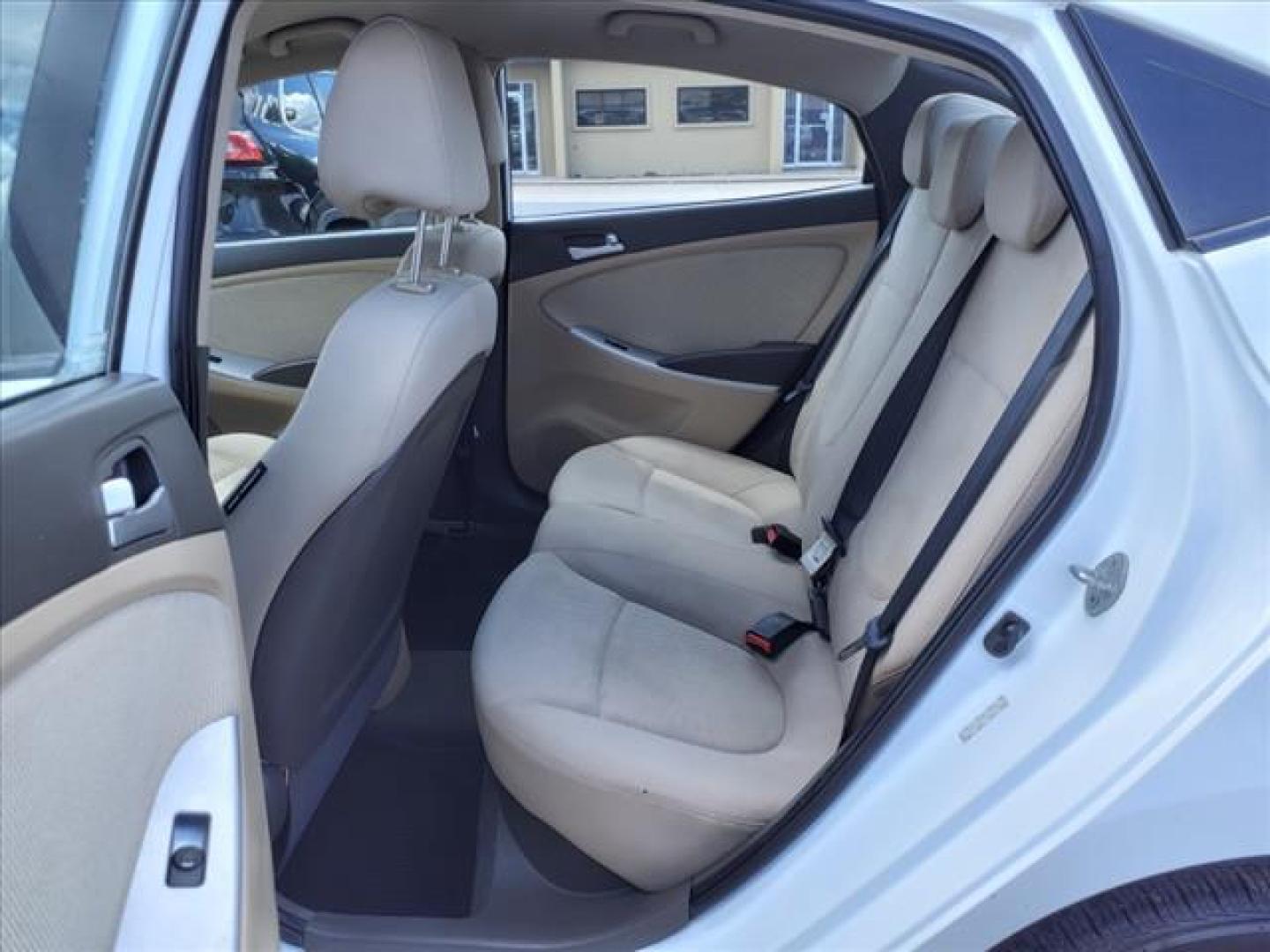 2014 Century White Hyundai ACCENT GLS (KMHCT4AE8EU) with an 1.6L 1.6L I4 138hp 123ft. lbs. Direct Injection engine, 6-Speed Shiftable Automatic transmission, located at 1401 N. Hobart, Pampa, TX, 79065, (806) 665-9872, 35.549953, -100.975098 - Photo#10