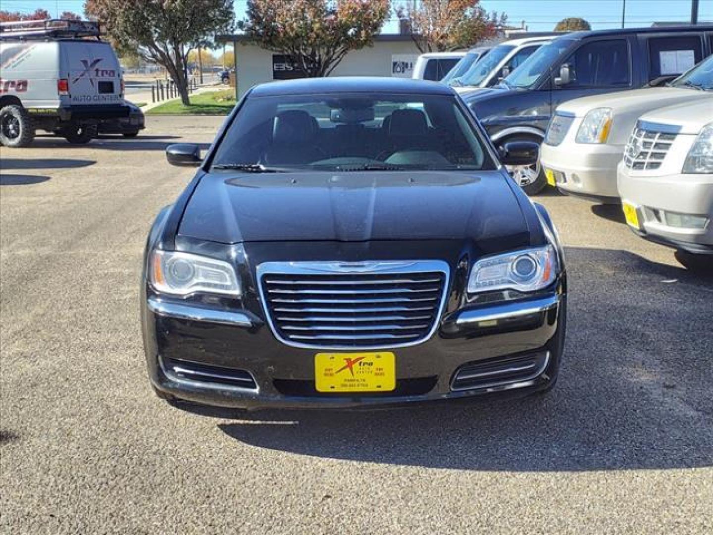 2013 Gloss Black Px8 Chrysler 300 Base (2C3CCAAG1DH) with an 3.6L Pentastar 3.6L V6 292hp 260ft. lbs. Sequential Multiport Fuel Injection engine, Automatic transmission, located at 1401 N. Hobart, Pampa, TX, 79065, (806) 665-9872, 35.549953, -100.975098 - Photo#1