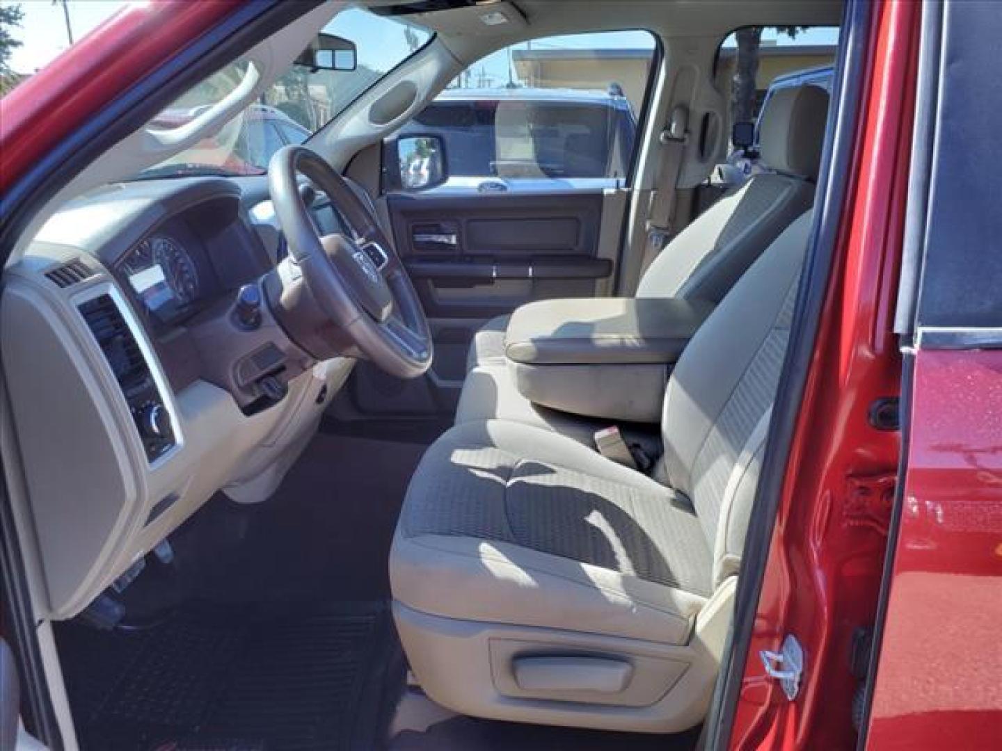 2009 Inferno Red Crystal Pearl Coat Dodge Ram 1500 SLT (1D3HV13T79S) with an 5.7L HEMI 5.7L V8 390hp 407ft. lbs. Sequential Multiport Fuel Injection engine, 5-Speed Automatic transmission, located at 1401 N. Hobart, Pampa, TX, 79065, (806) 665-9872, 35.549953, -100.975098 - Photo#11