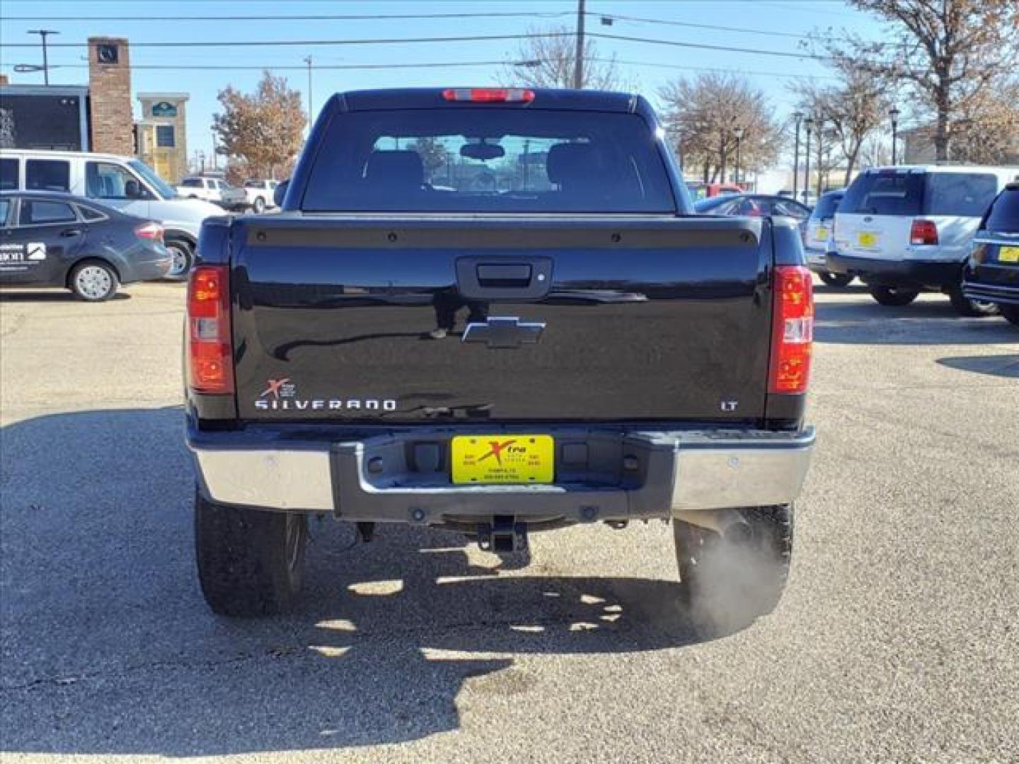 2013 Black Chevrolet Silverado 1500 LT (3GCPKSE27DG) with an 6.2L Vortec 6.2L Flex Fuel V8 Sequential-Port F.I. engine, 6-Speed Shiftable Automatic transmission, located at 1401 N. Hobart, Pampa, TX, 79065, (806) 665-9872, 35.549953, -100.975098 - Photo#3