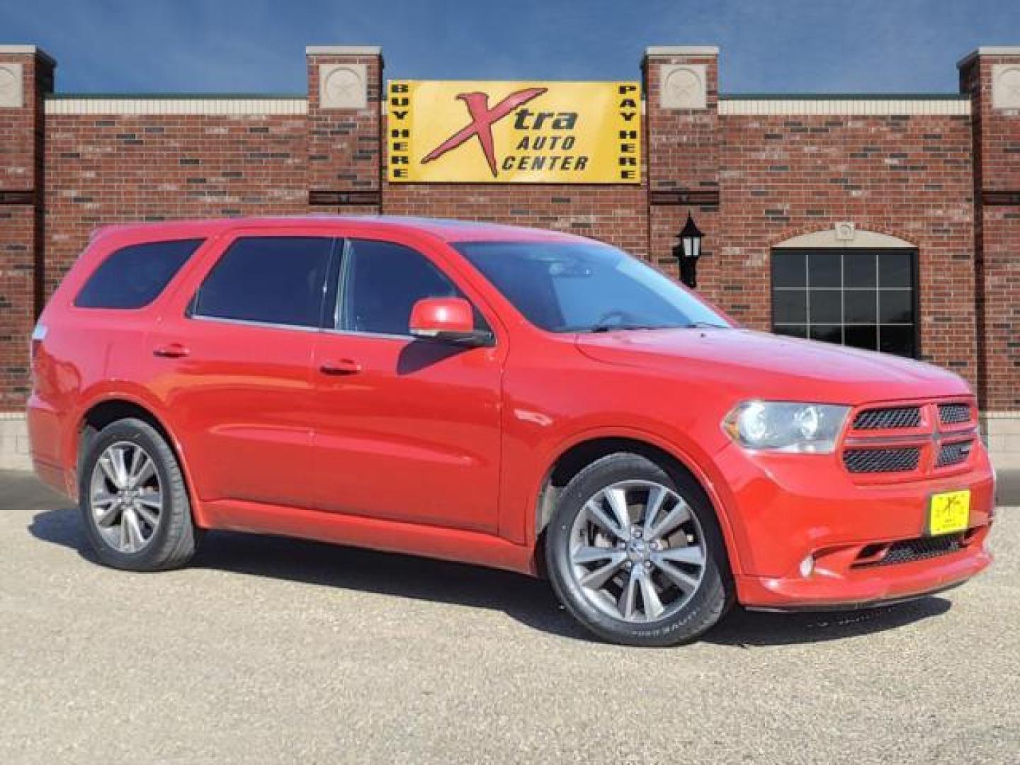 2013 Redline 2 Pearl Coat Dodge Durango R/T (1C4SDJCT5DC) with an 5.7L HEMI 5.7L V8 390hp 407ft. lbs. Sequential Multiport Fuel Injection engine, 6-Speed Automatic transmission, located at 1401 N. Hobart, Pampa, TX, 79065, (806) 665-9872, 35.549953, -100.975098 - Photo#0