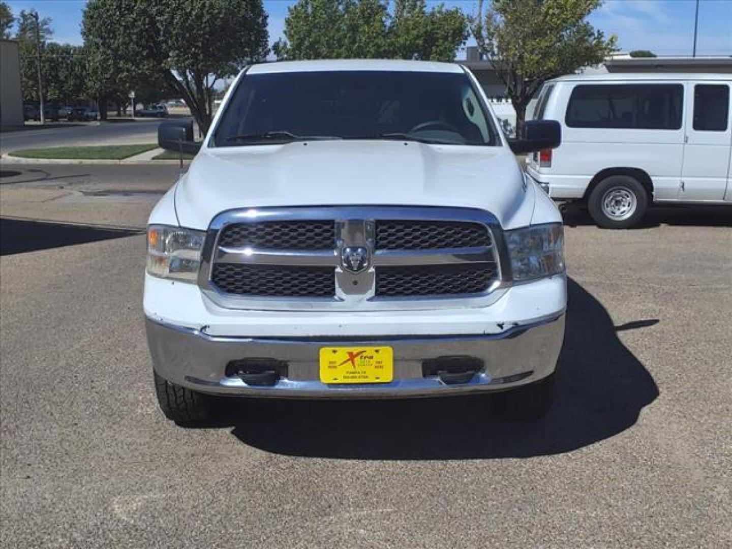 2013 Bright White Clear Coat RAM 1500 Tradesman (1C6RR7ST5DS) with an 5.7L HEMI 5.7L V8 395hp 407ft. lbs. Sequential Multiport Fuel Injection engine, 6-Speed Automatic transmission, located at 1401 N. Hobart, Pampa, TX, 79065, (806) 665-9872, 35.549953, -100.975098 - Photo#1