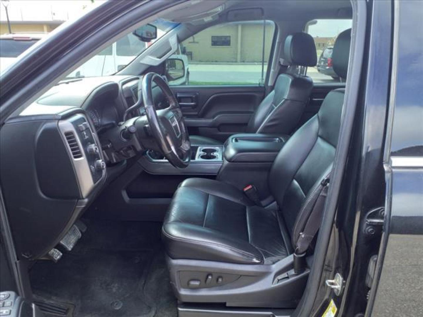 2014 Onyx Black GMC Sierra 1500 SLT (3GTU2VEC9EG) with an 5.3L EcoTec3 5.3L Flex Fuel V8 355hp 383ft. lbs. Direct Injection engine, 6-Speed Shiftable Automatic w/Overdrive transmission, located at 1401 N. Hobart, Pampa, TX, 79065, (806) 665-9872, 35.549953, -100.975098 - Photo#14