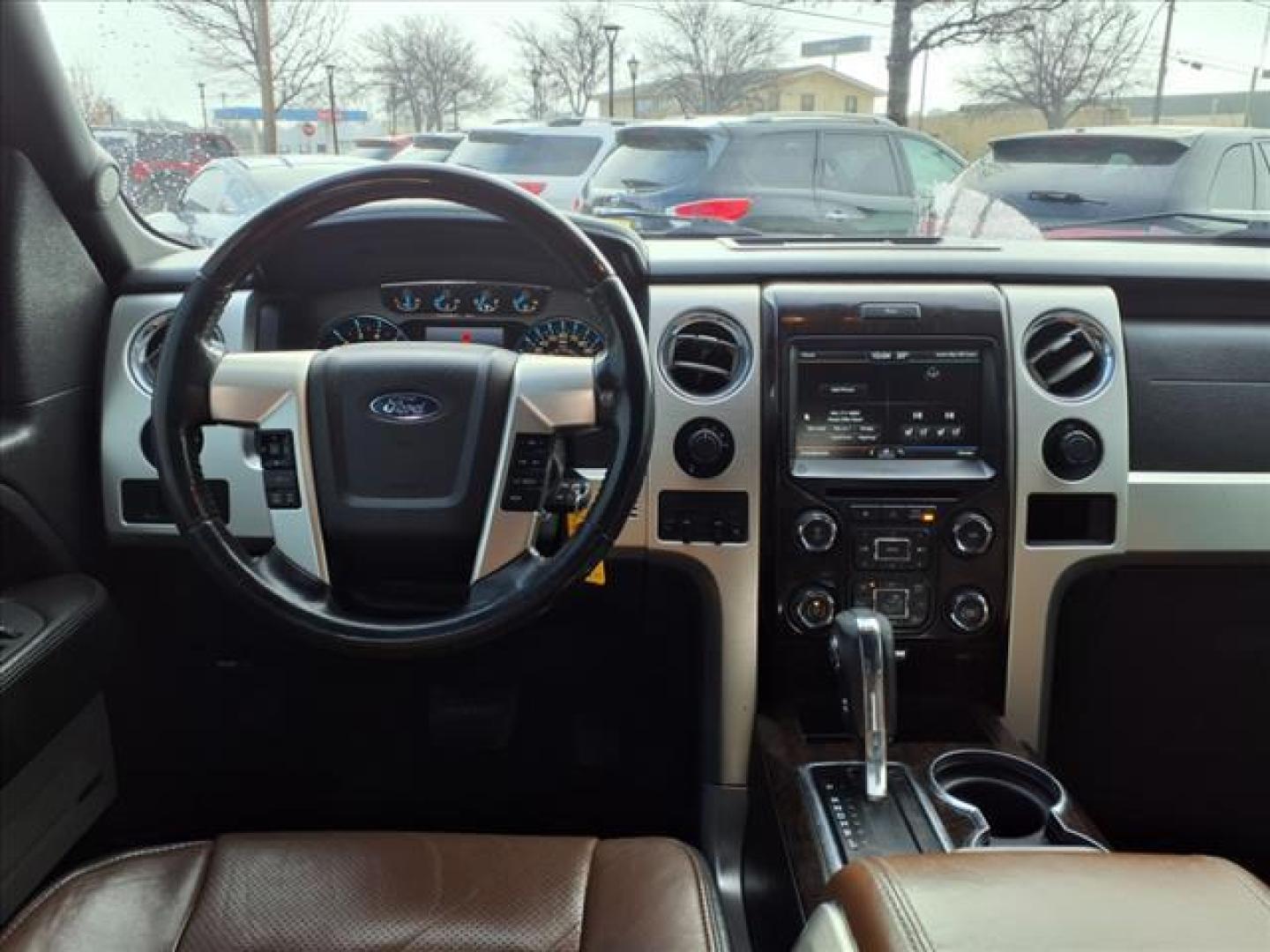 2013 Sterling Gray Metallic Uj Ford F-150 Platinum (1FTFW1ET7DF) with an 3.5L EcoBoost 3.5L Twin Turbo V6 365hp 420ft. lbs. Direct Injection engine, 6-Speed Shiftable Automatic transmission, located at 1401 N. Hobart, Pampa, TX, 79065, (806) 665-9872, 35.549953, -100.975098 - Photo#12